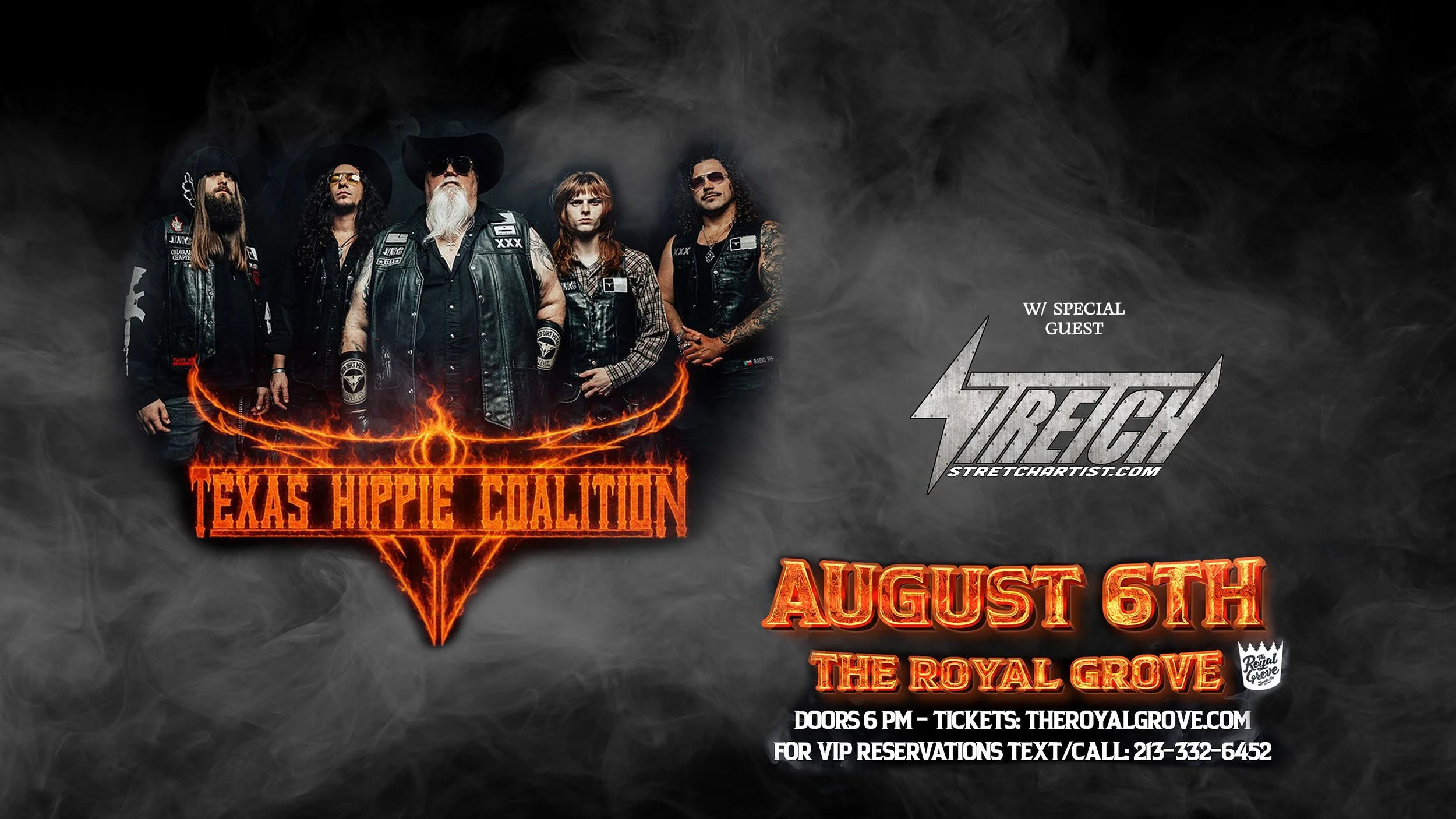 Texas Hippie Coalition & STRETCH