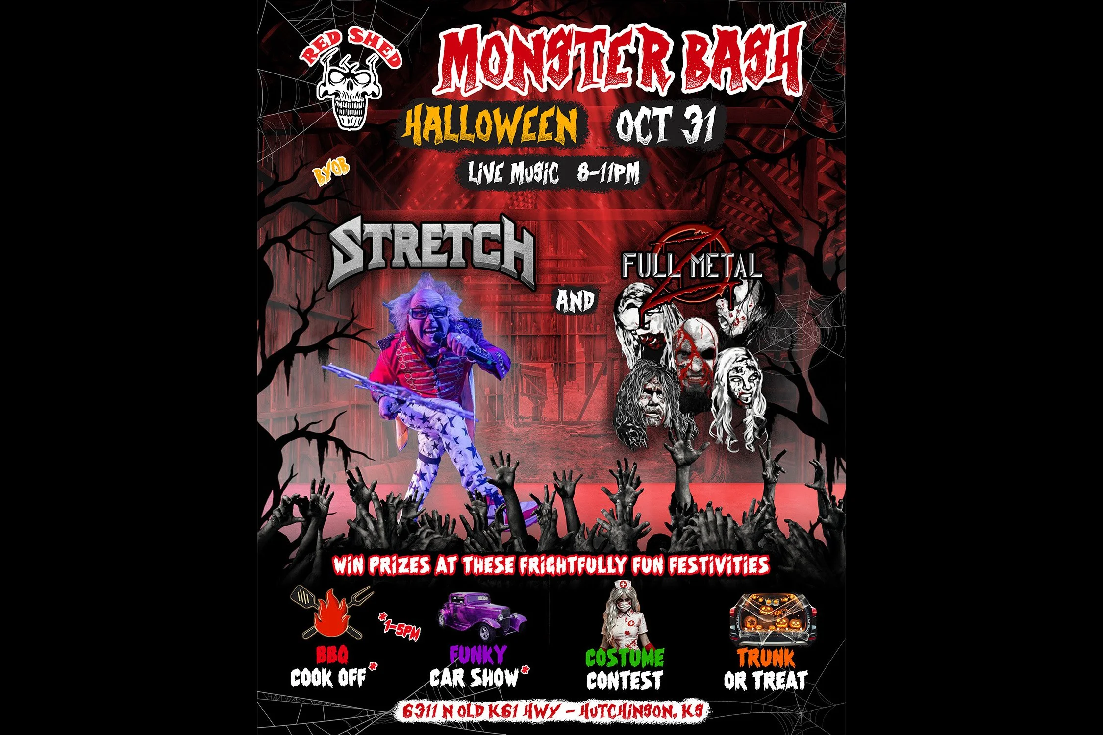 STRETCH Melts Faces on Halloween
