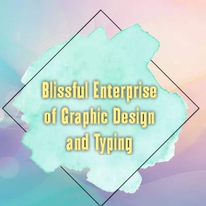Blissful Enterprise of Graphic Design and Typing