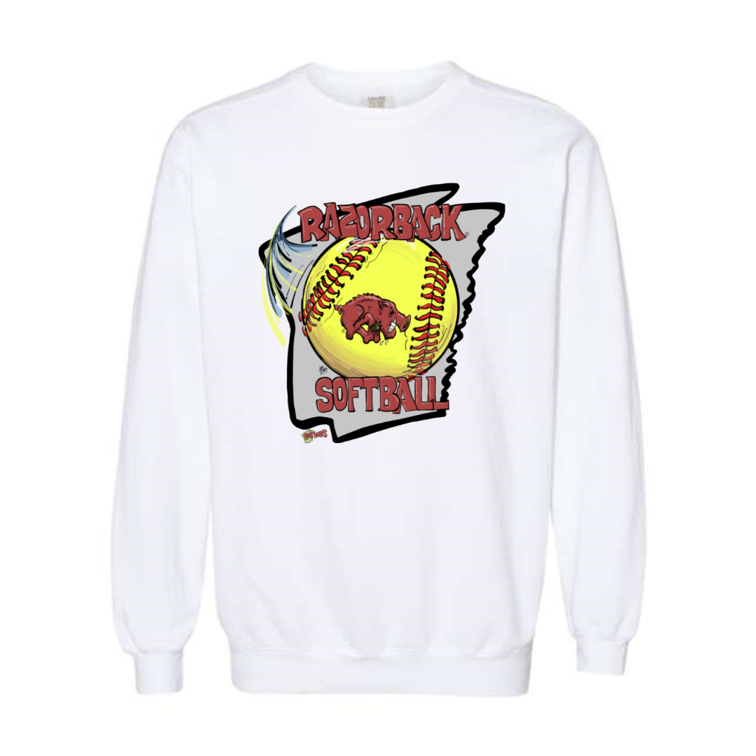 Razorback Softball Hogtoons Razorback Apparel razorback-softball-hogtoons-razorback-apparel