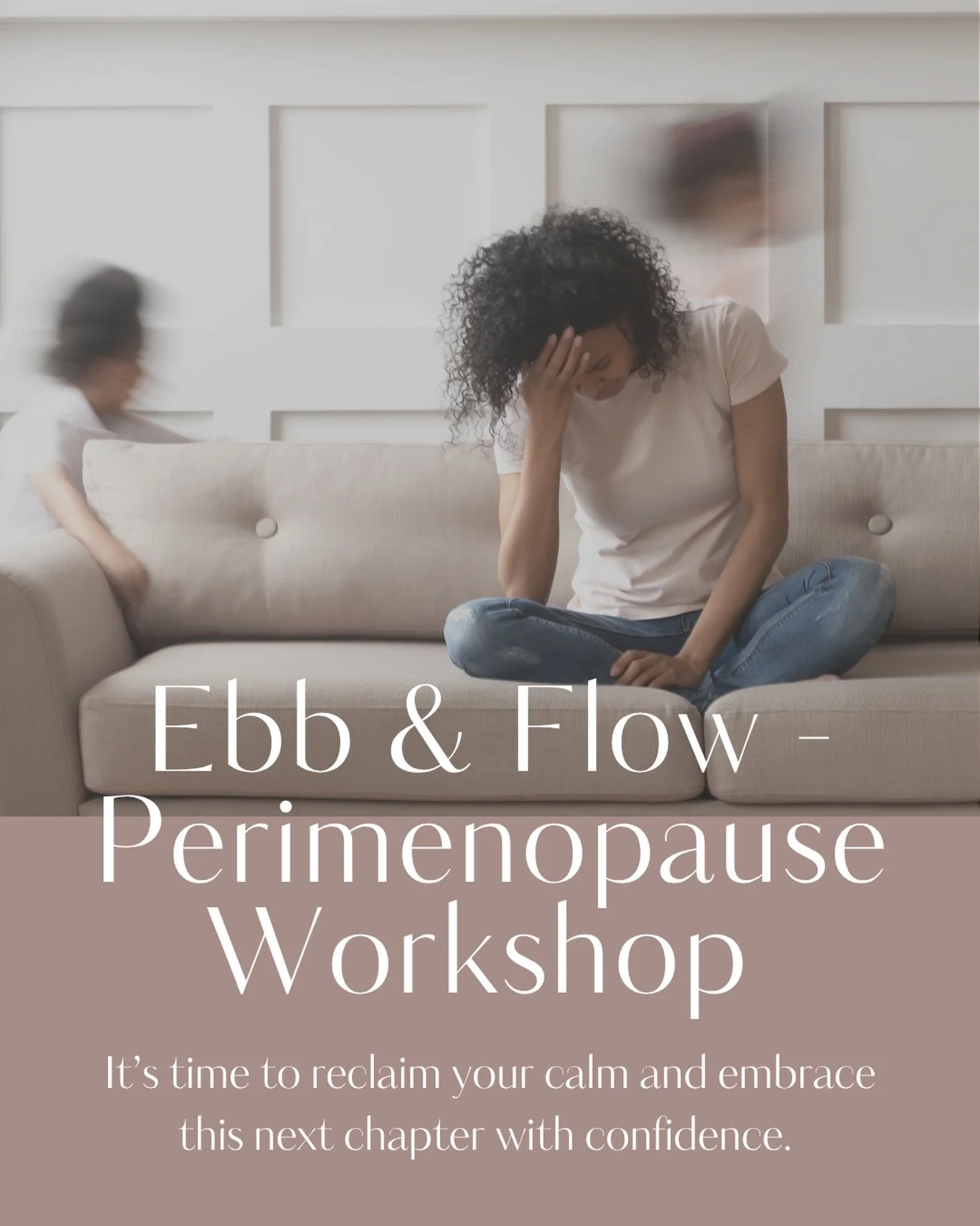 Different Kind of Rebirth is Happening ... ✨

At Rebirth, we talk a lot about the transition into parenthood, but there is another significant shift in a woman&rsquo;s life that deserves just as much honor, support, and community.
Perimenopause is of