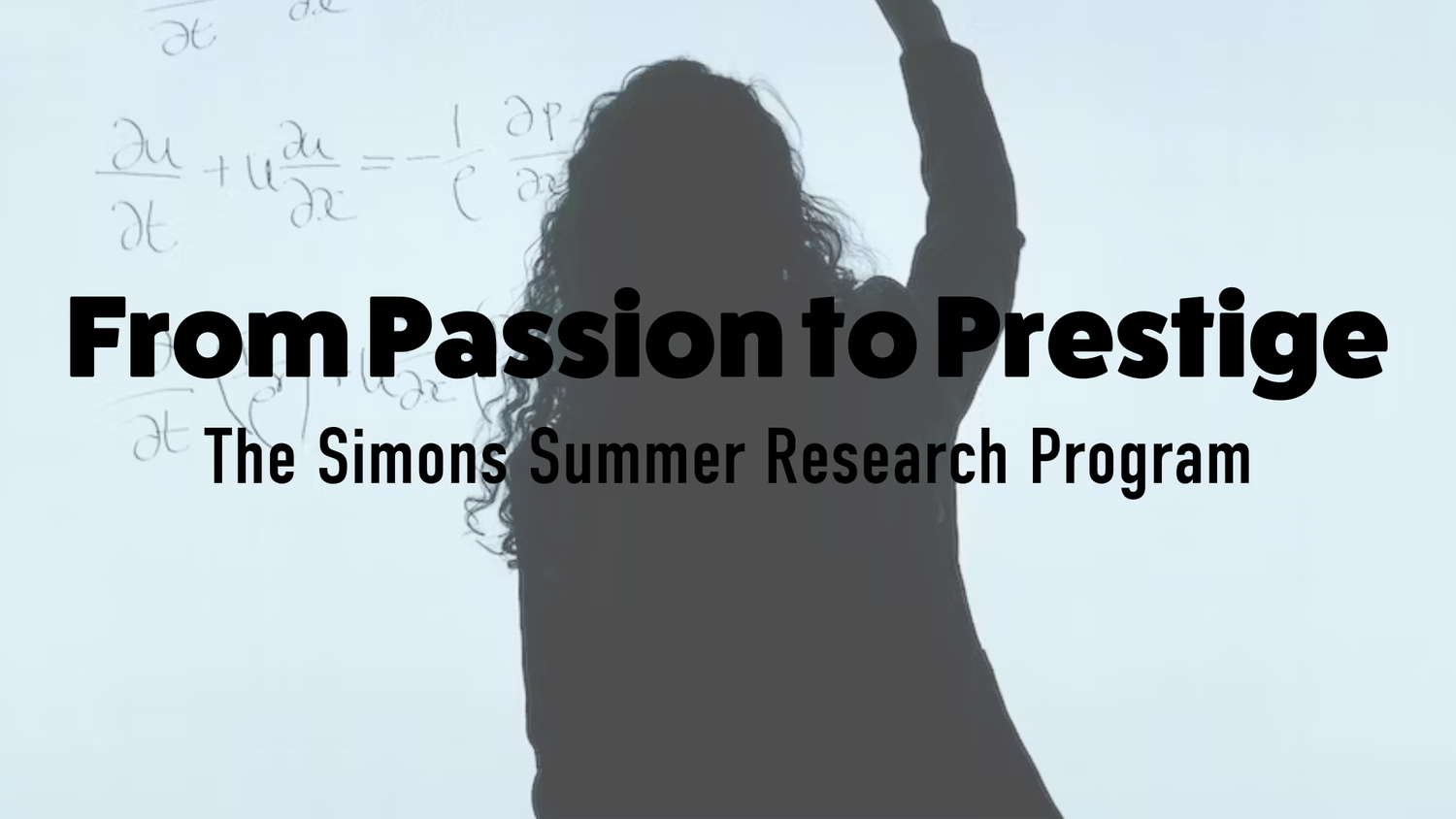 simons summer research program deadline