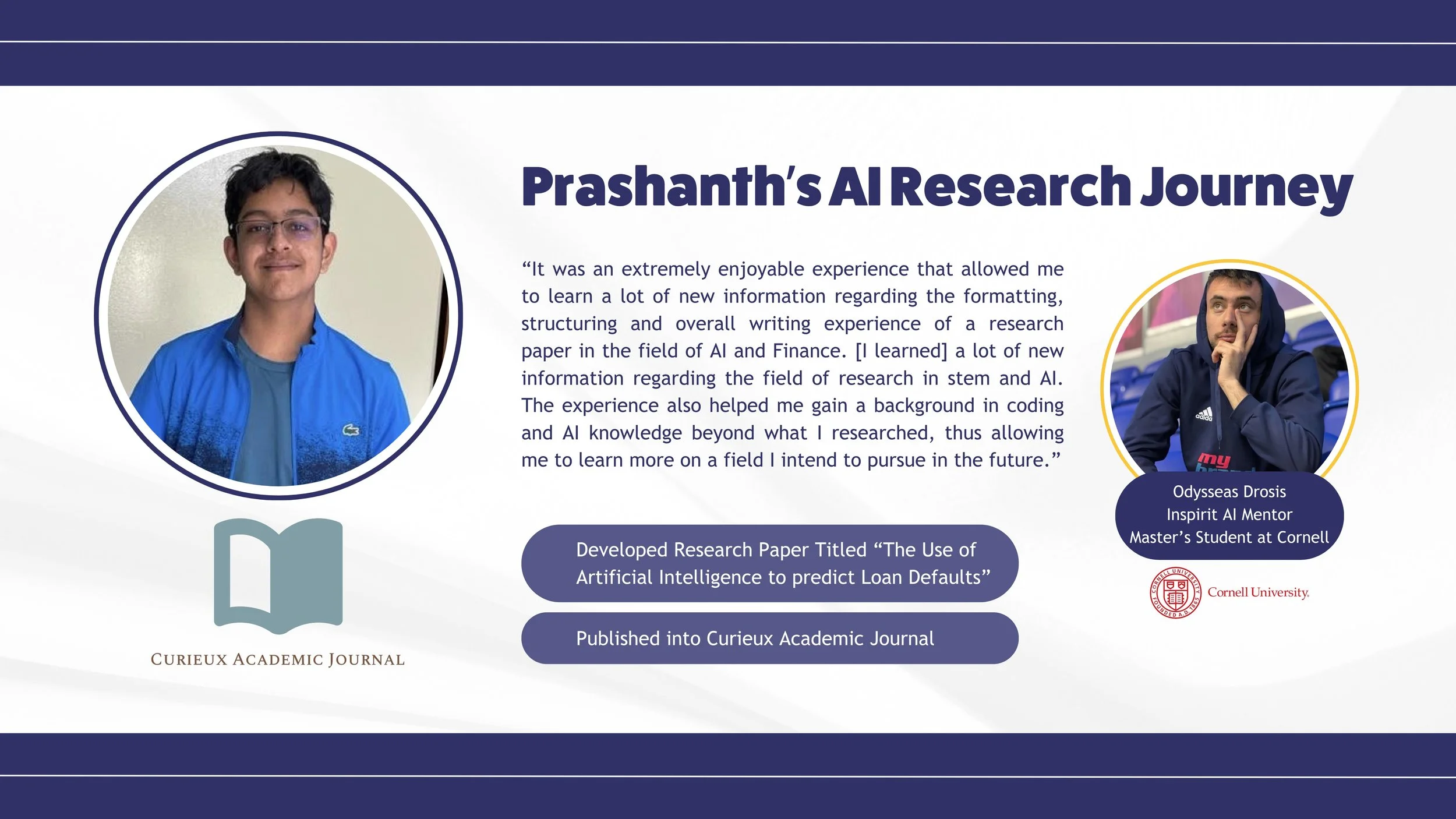 Prashanth’s AI Research Journey: From Passion Project to Curieux ...