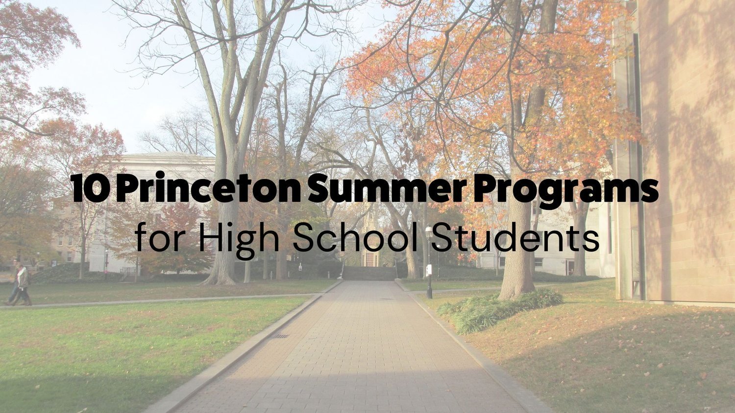 10 princeton summer programs for high school students inspirit ai