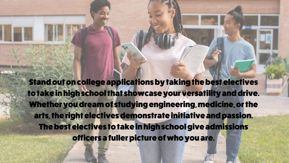20 Best Electives to Take in High School (2025 Guide) — Inspirit AI