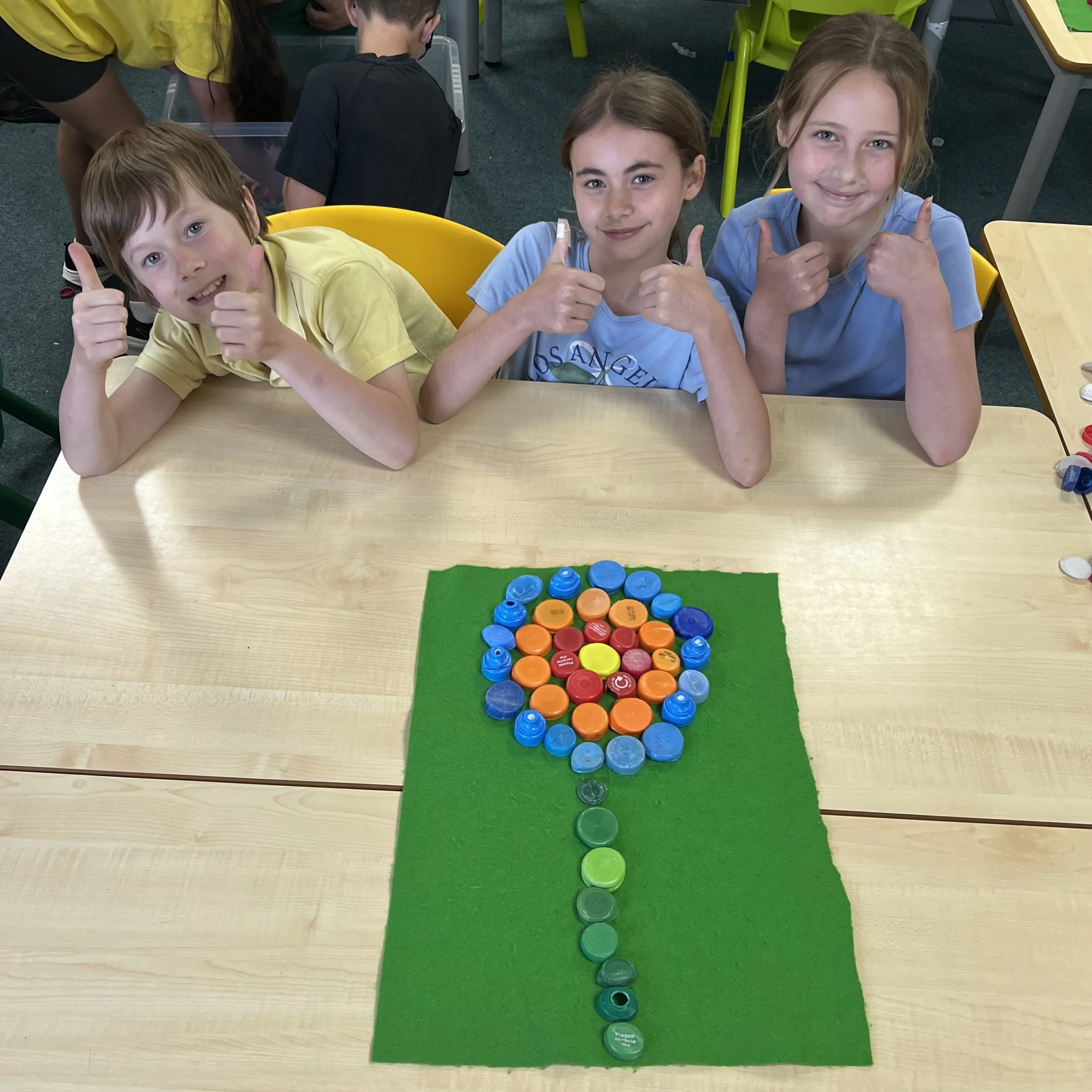 Pupils at Saxon Way Primary School