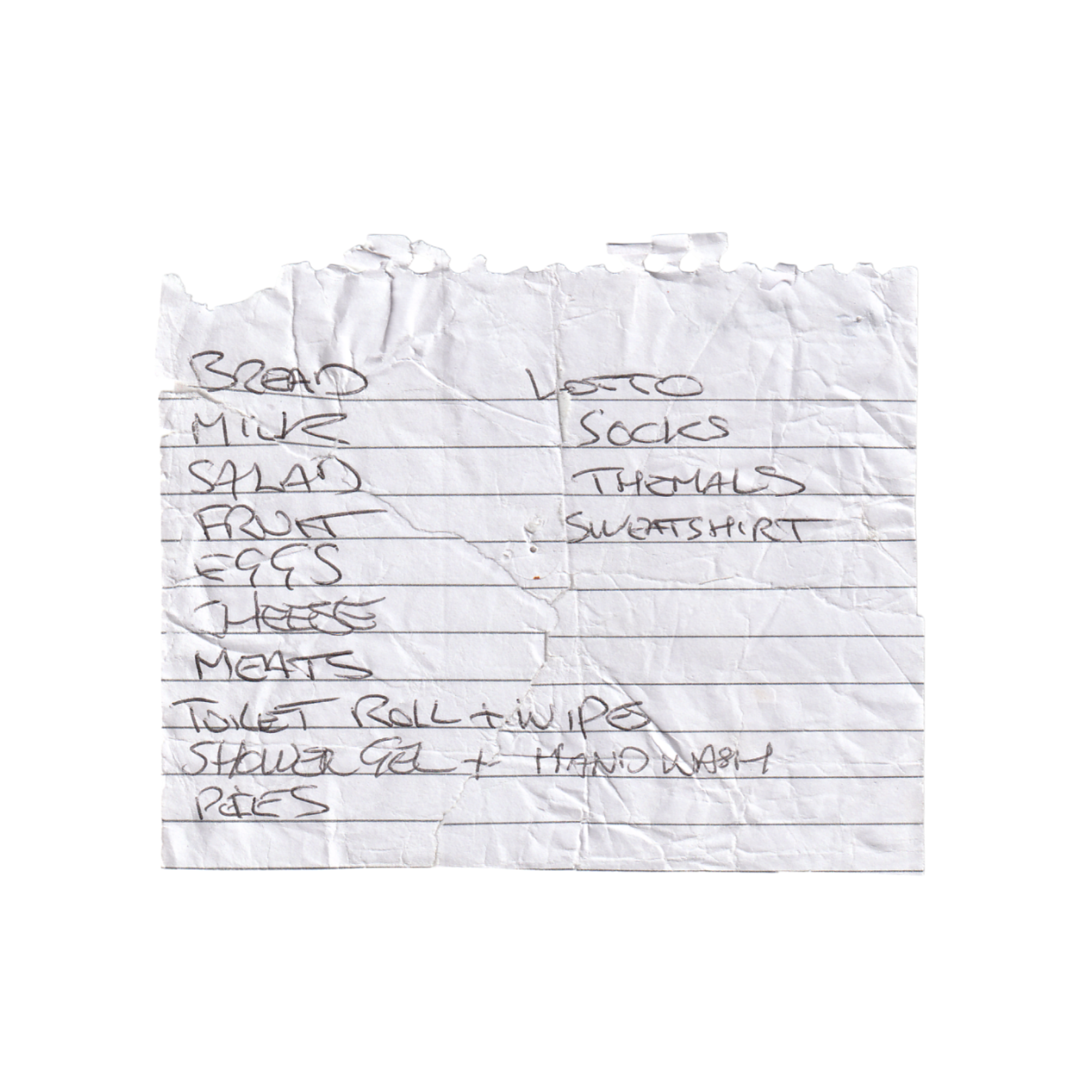 165. Wipes was fuming. It was fed up of being combined with Toilet Roll again. Handwash could sympathise.
