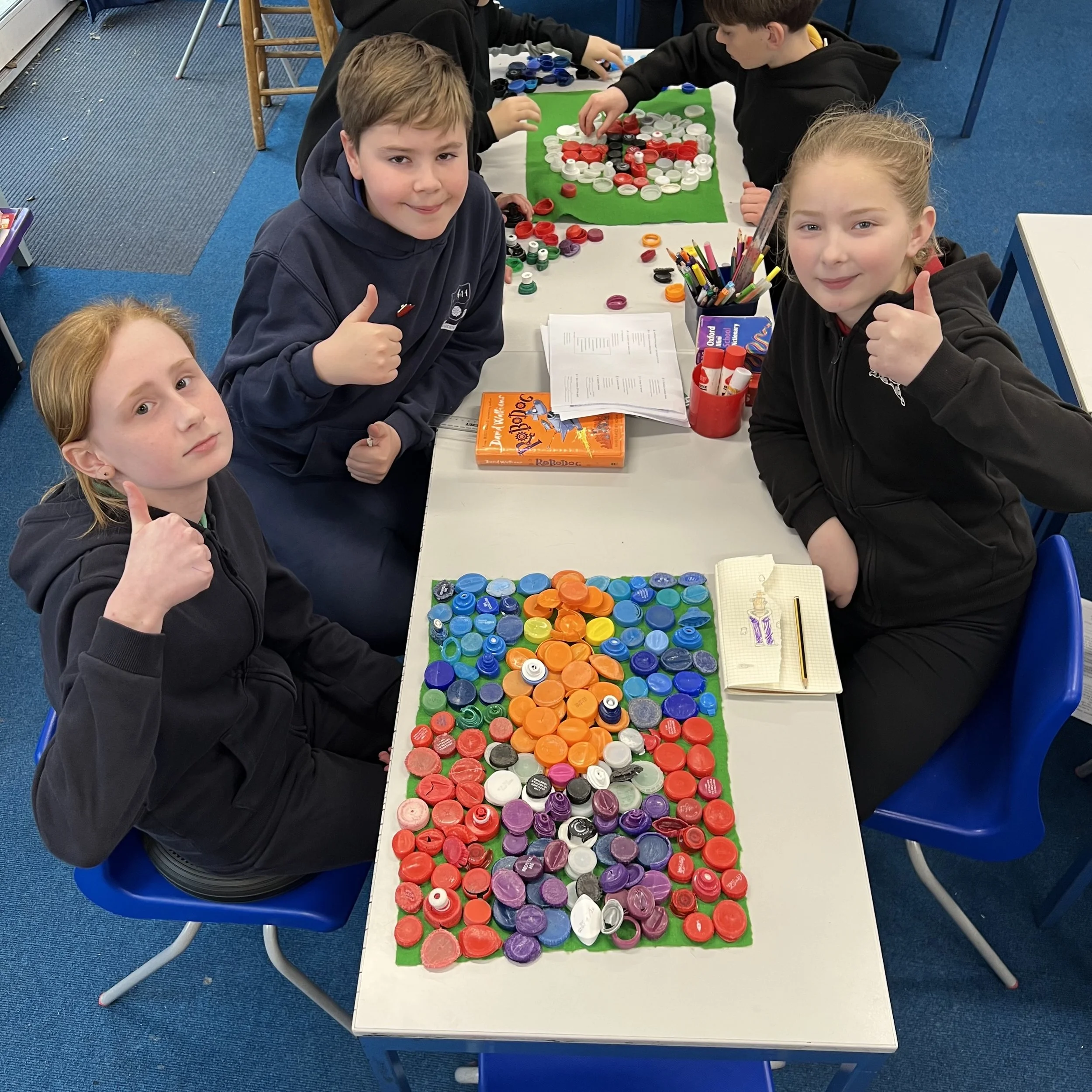 Pupils at Warden House Primary School