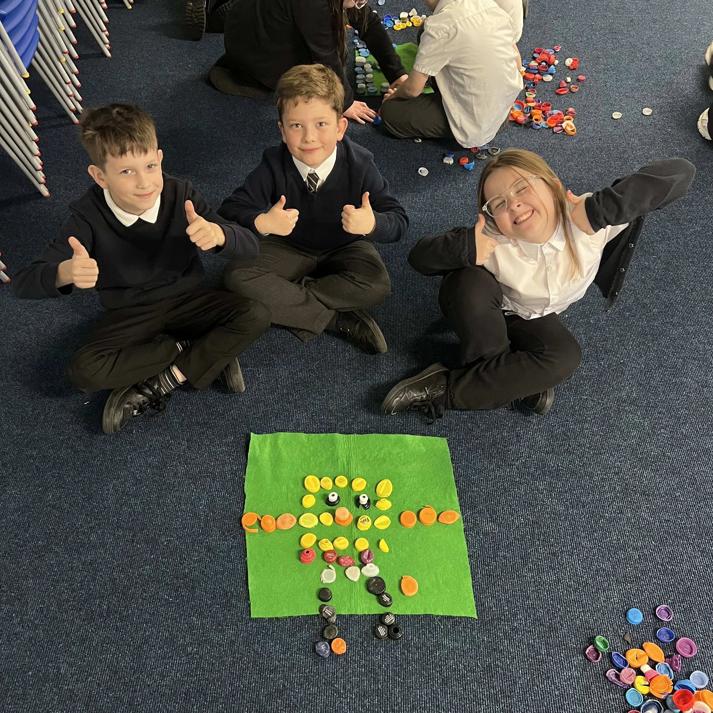 Pupils at Warden House Primary School