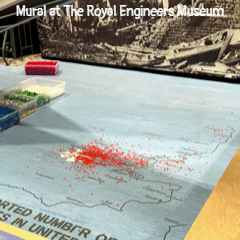 VE Day mural timelapse