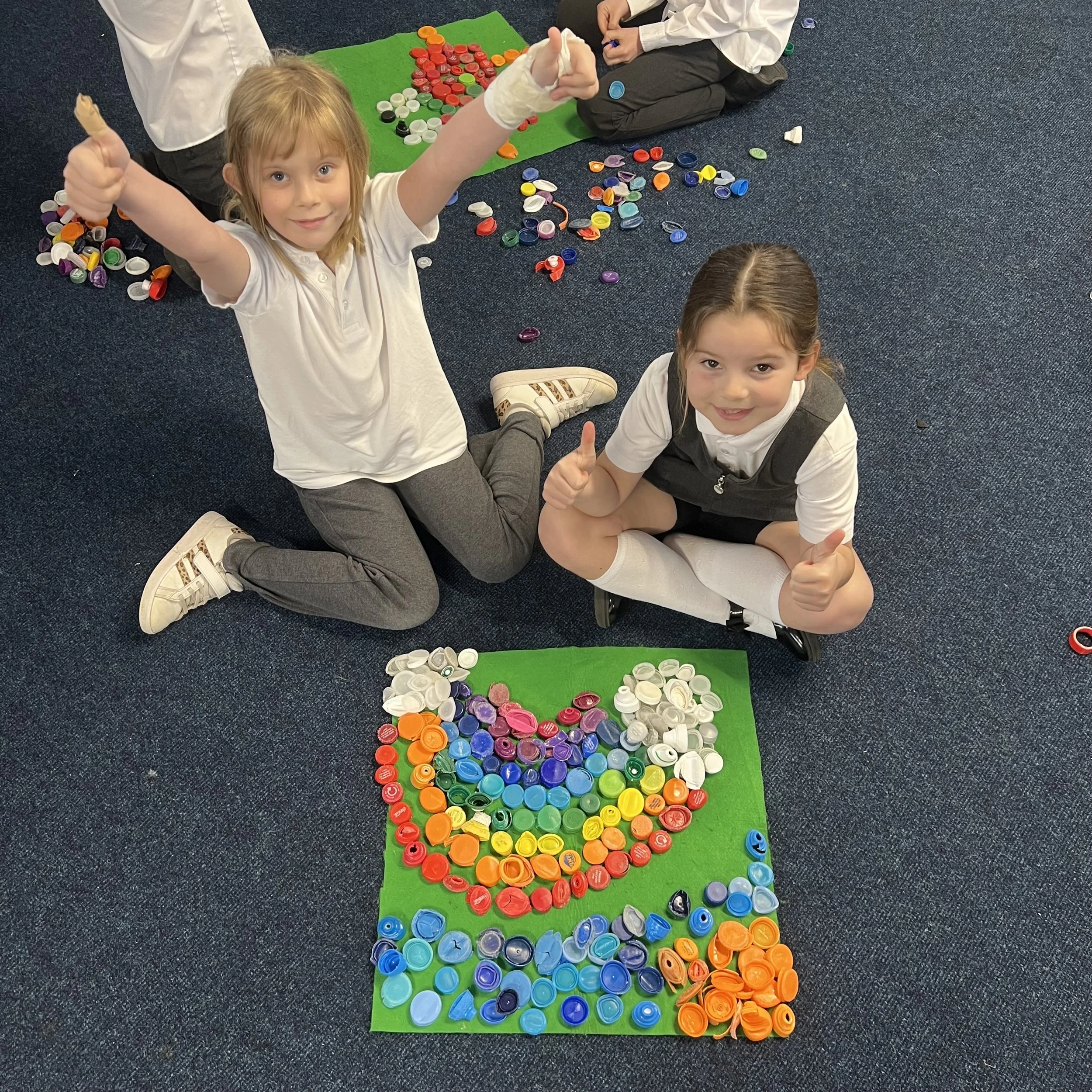 Pupils at Warden House Primary School