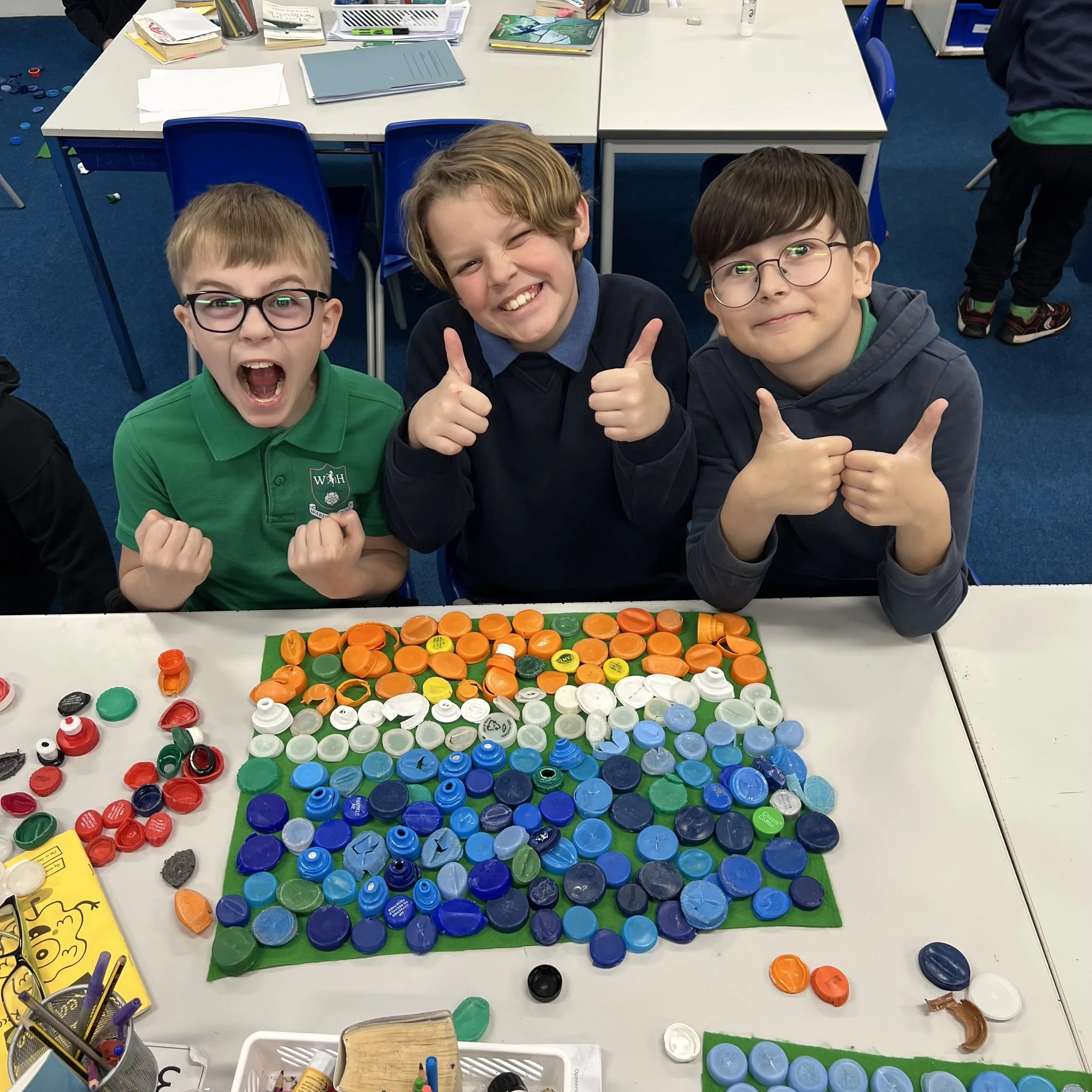 Pupils at Warden House Primary School
