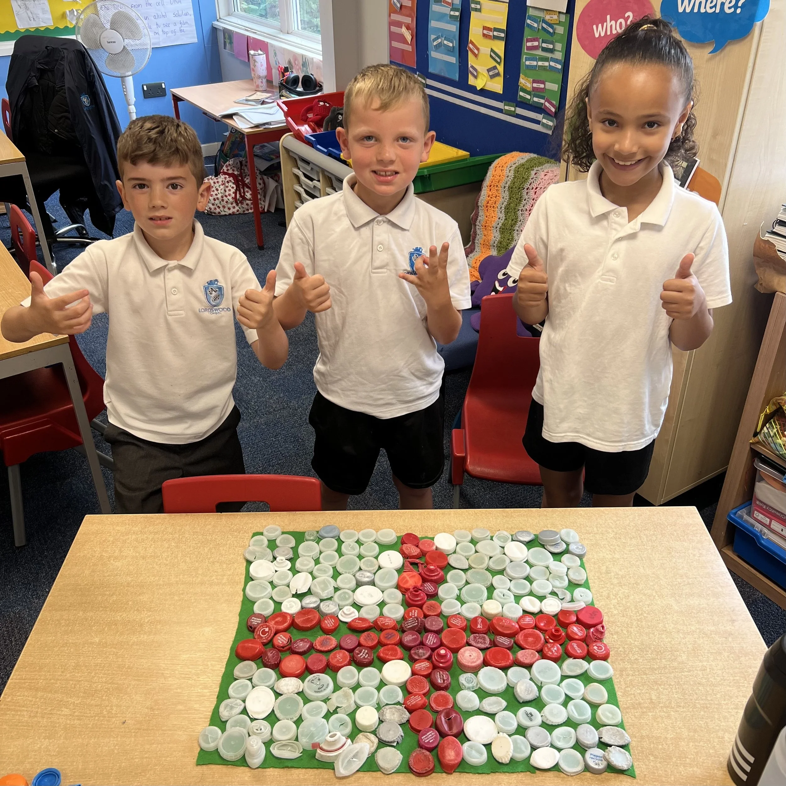 Pupils at Lordswood School (third visit)