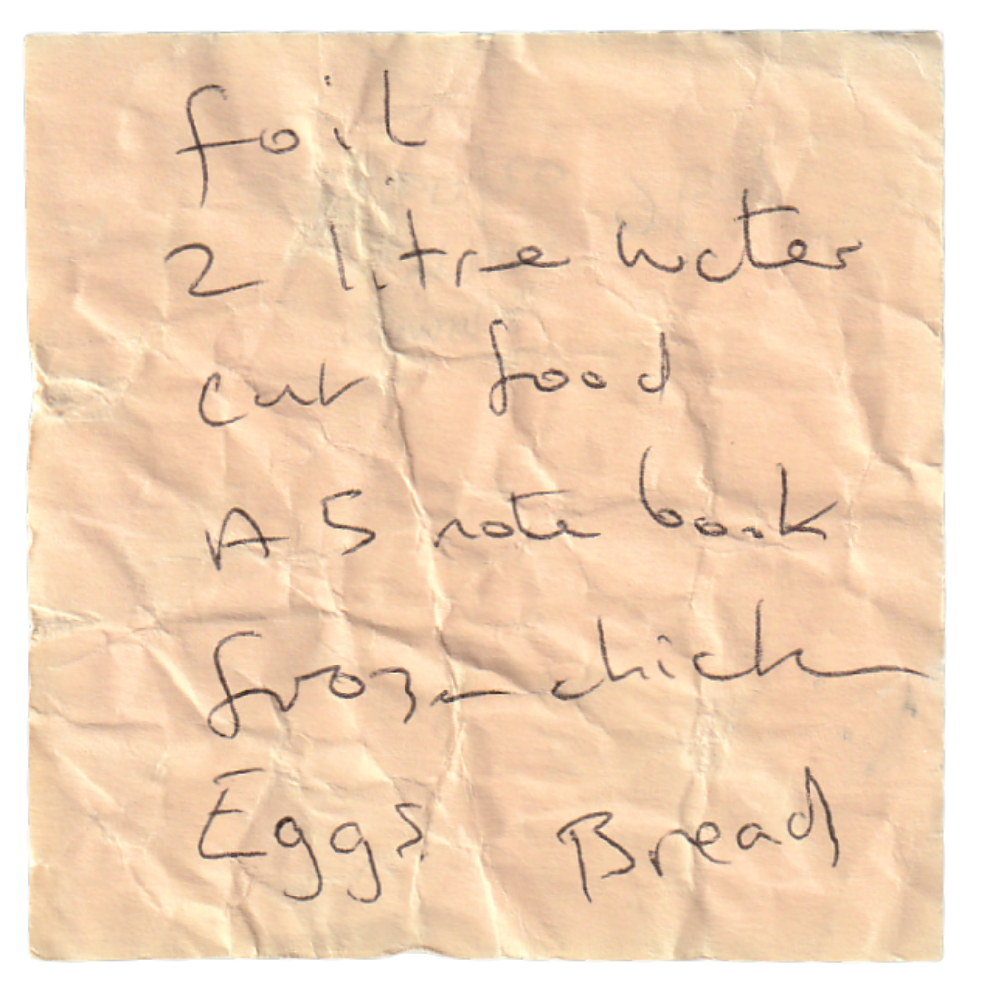 496. The Post-its were not cutting it anymore for Angus. Time to upgrade.
