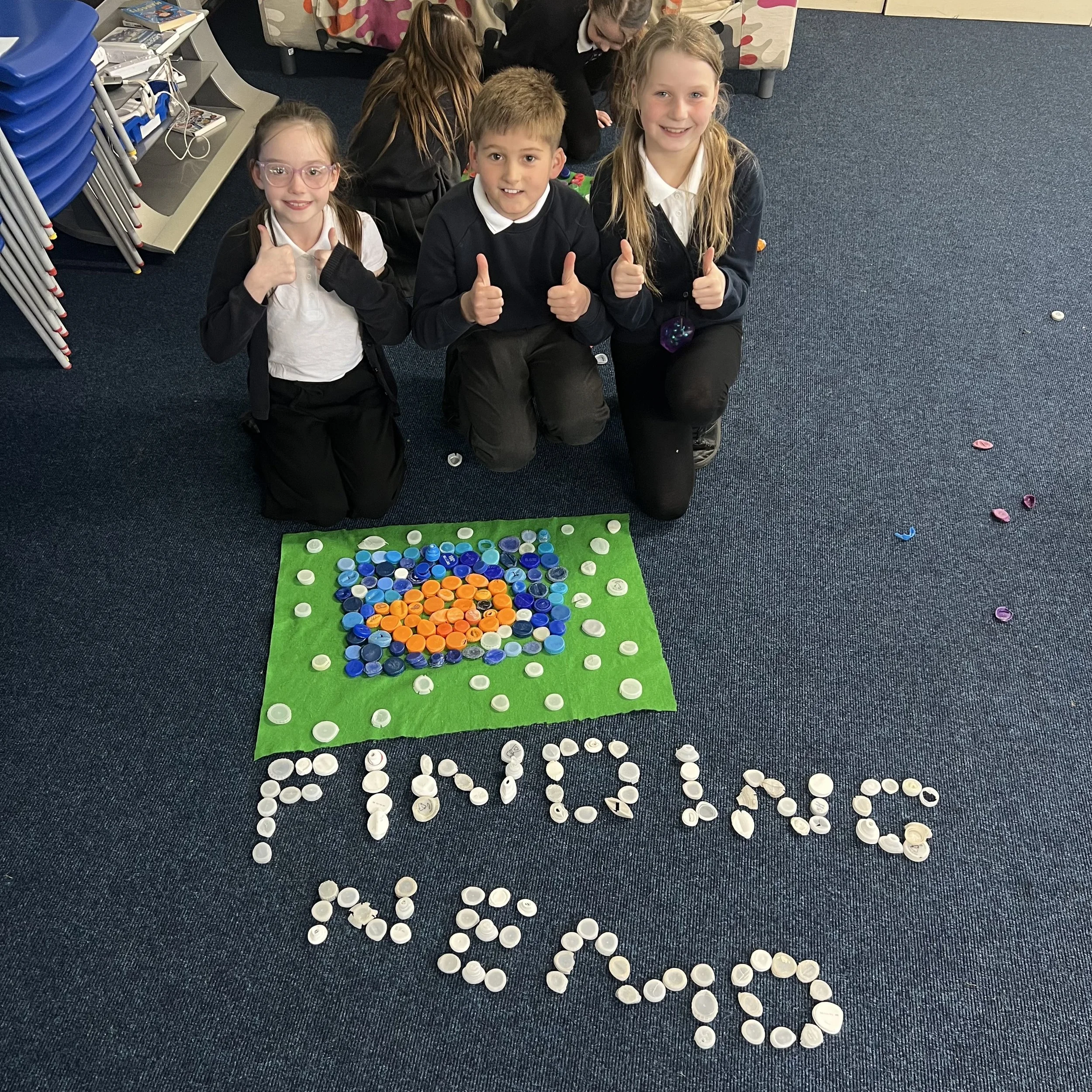 Pupils at Warden House Primary School