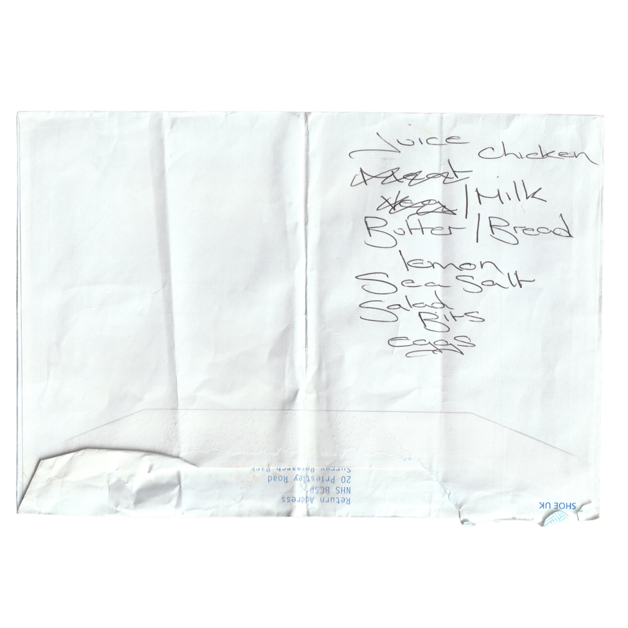 318. Whatever news the letter brought, Sonny would have a right good knees-up with plenty of salad bits.
