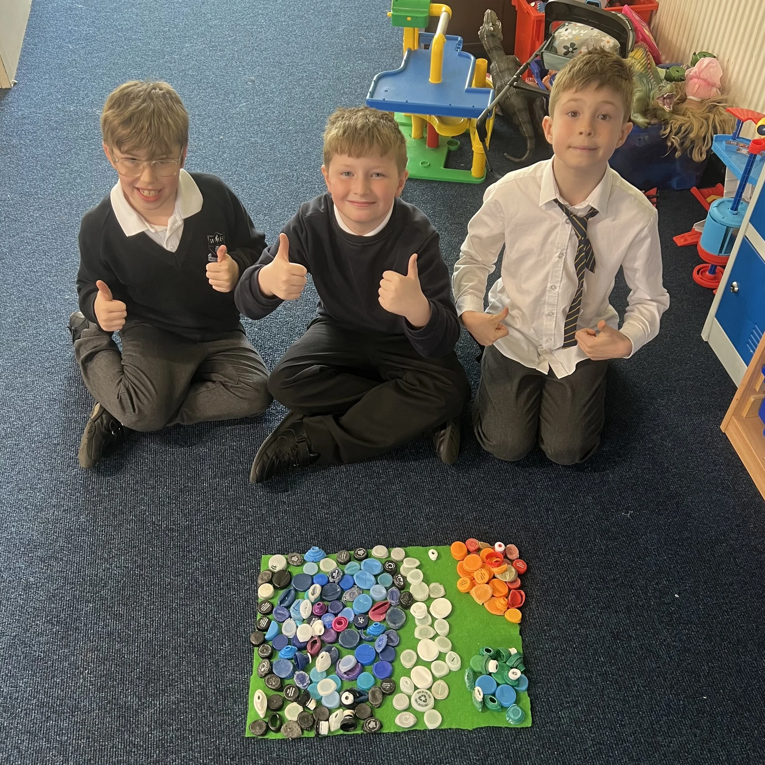 Pupils at Warden House Primary School
