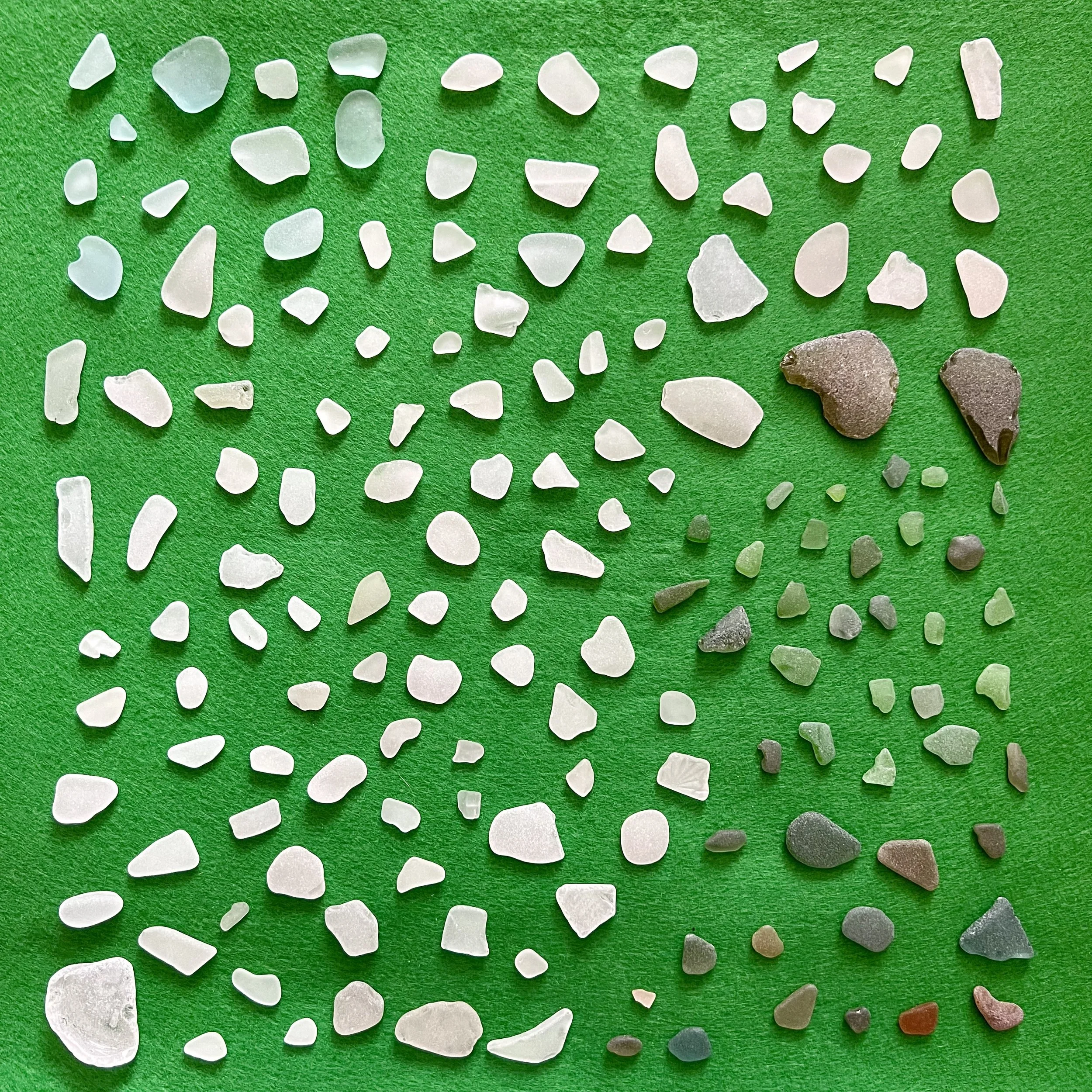 Frinton | 17-01-26 | There is a teeny-tiny pink piece among this lot.