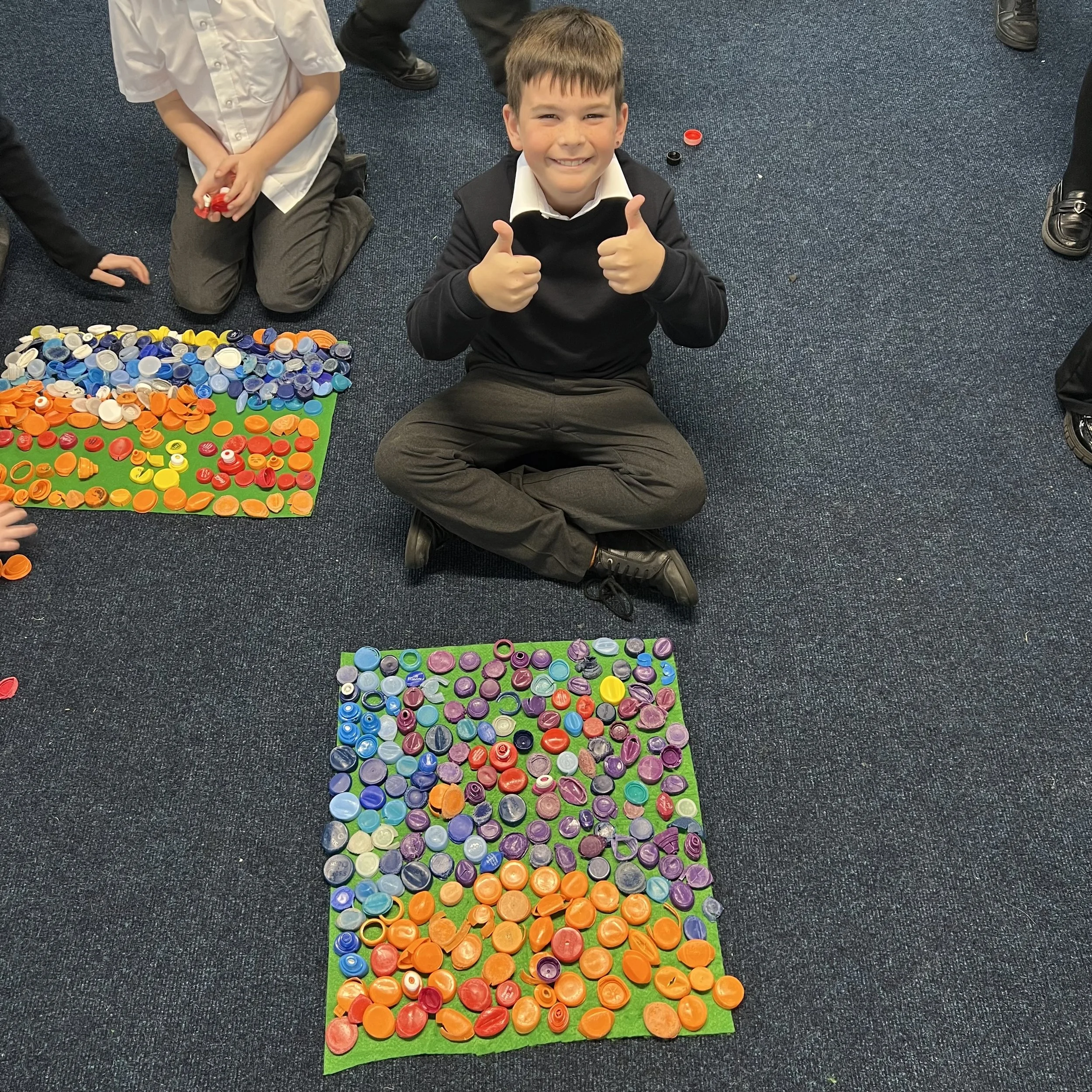 Pupils at Warden House Primary School