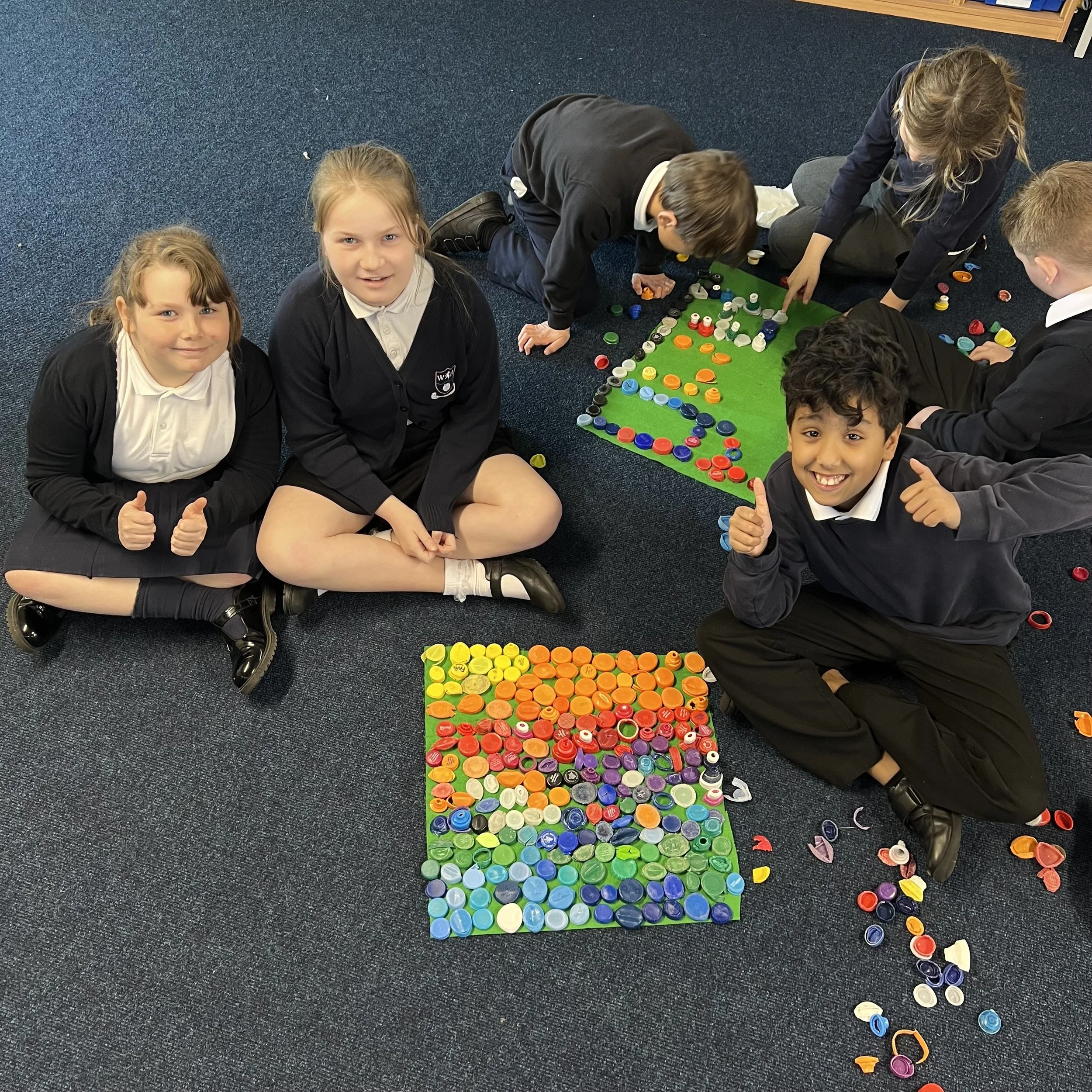 Pupils at Warden House Primary School