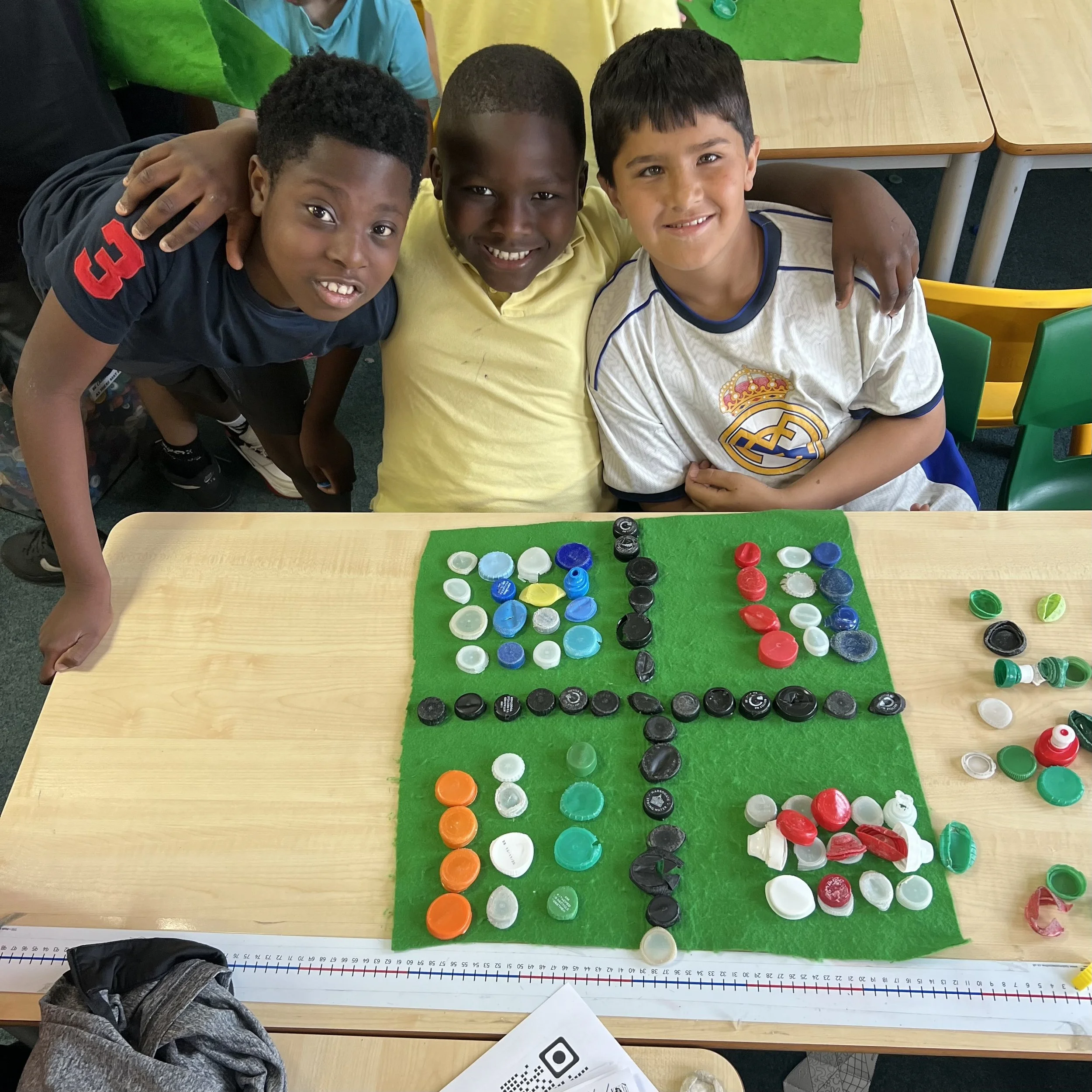 Pupils at Saxon Way Primary School