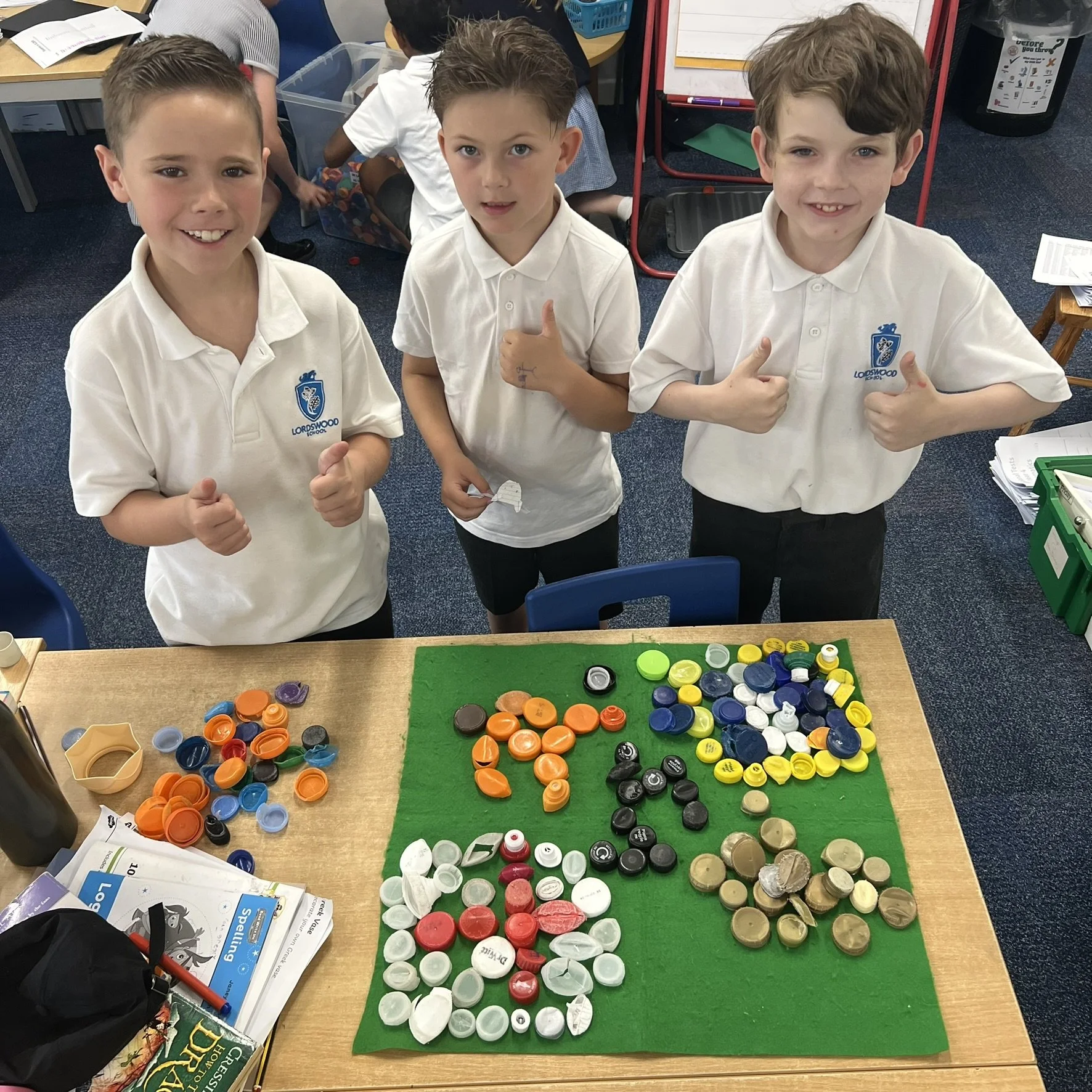 Pupils at Lordswood School (third visit)