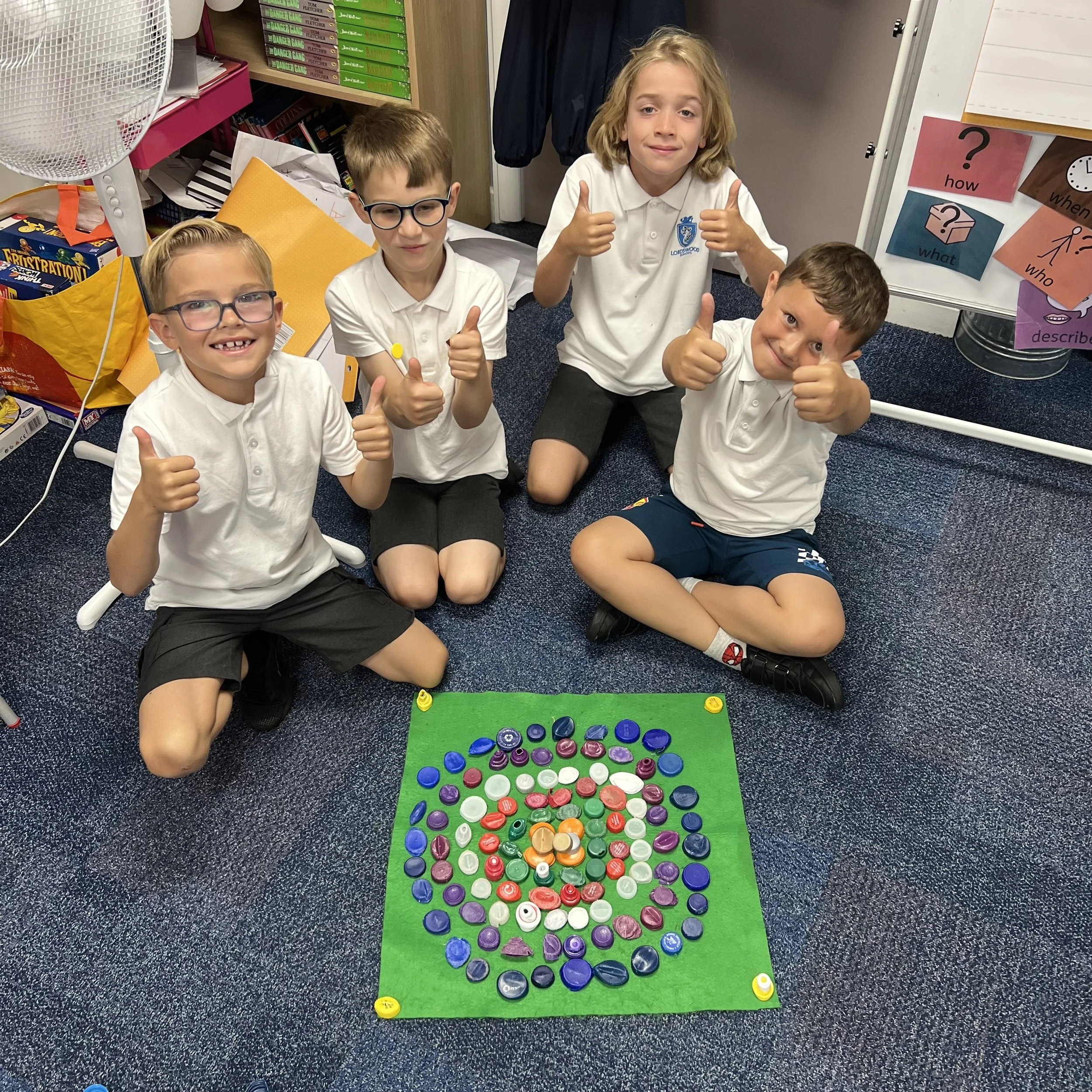 Pupils at Lordswood School (third visit)