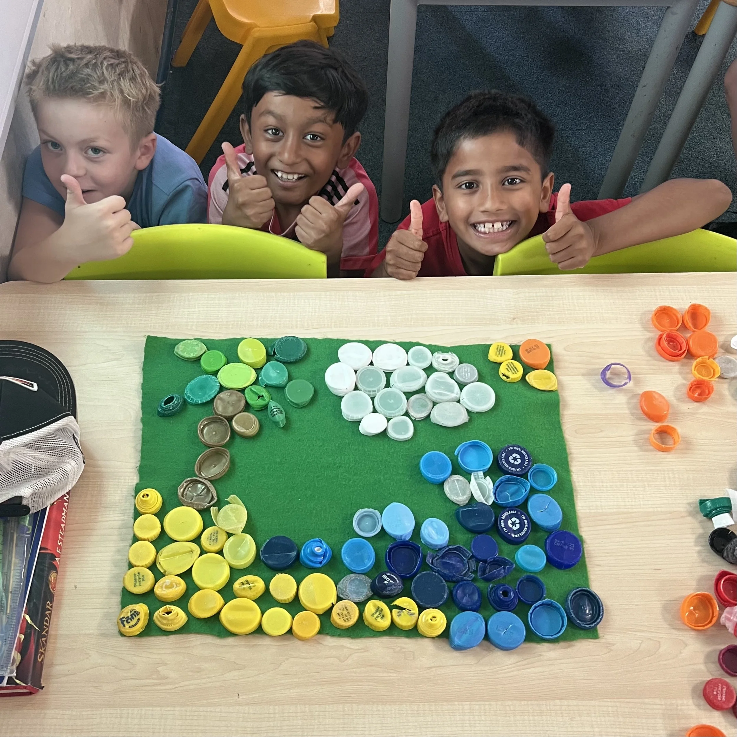 Pupils at Saxon Way Primary School
