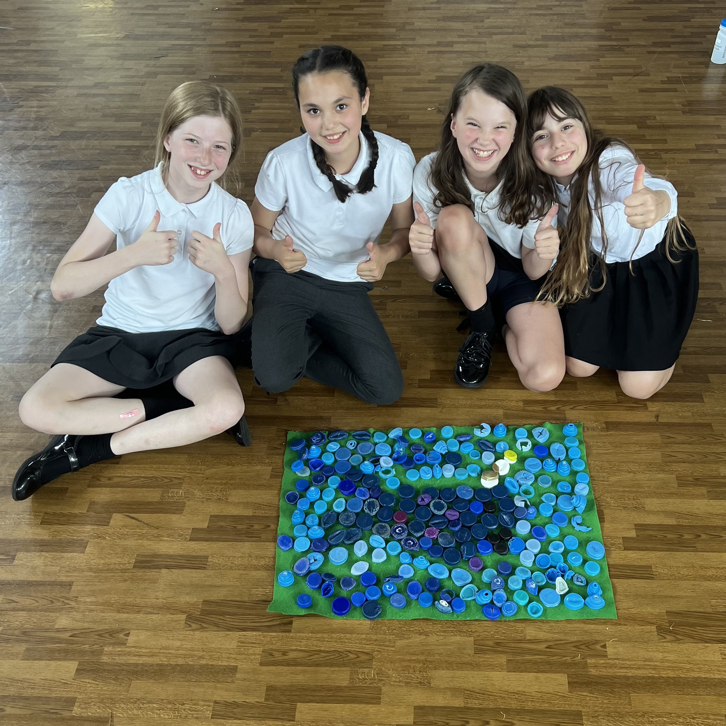 Pupils at Thames View Primary School