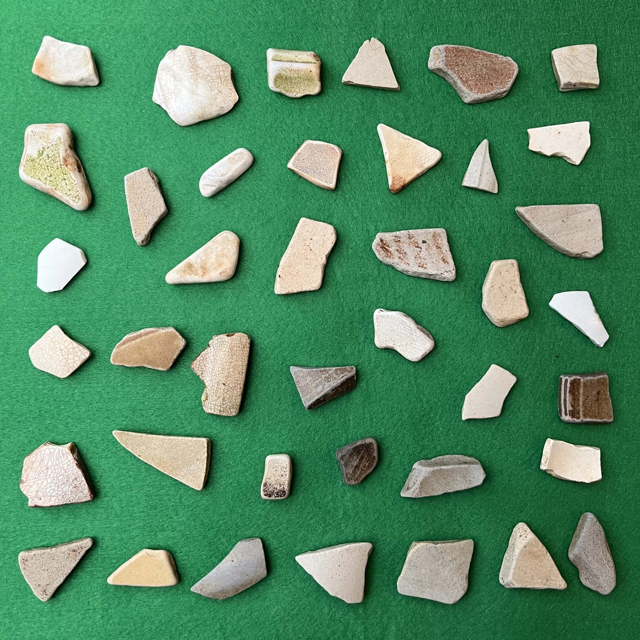 River Thames | 06-03-26 | Like with glass, the edges get rounded off by the tumbling waves.