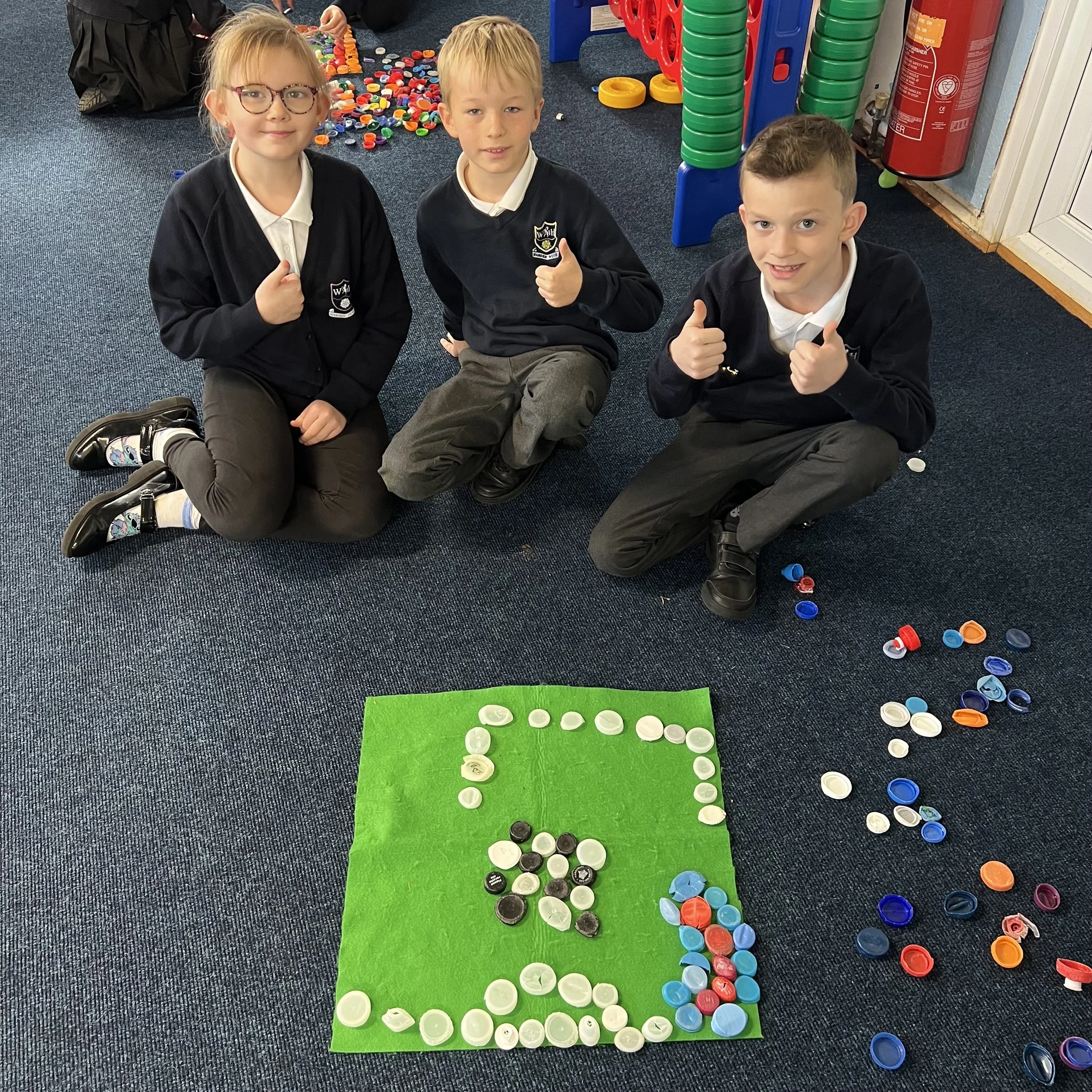Pupils at Warden House Primary School