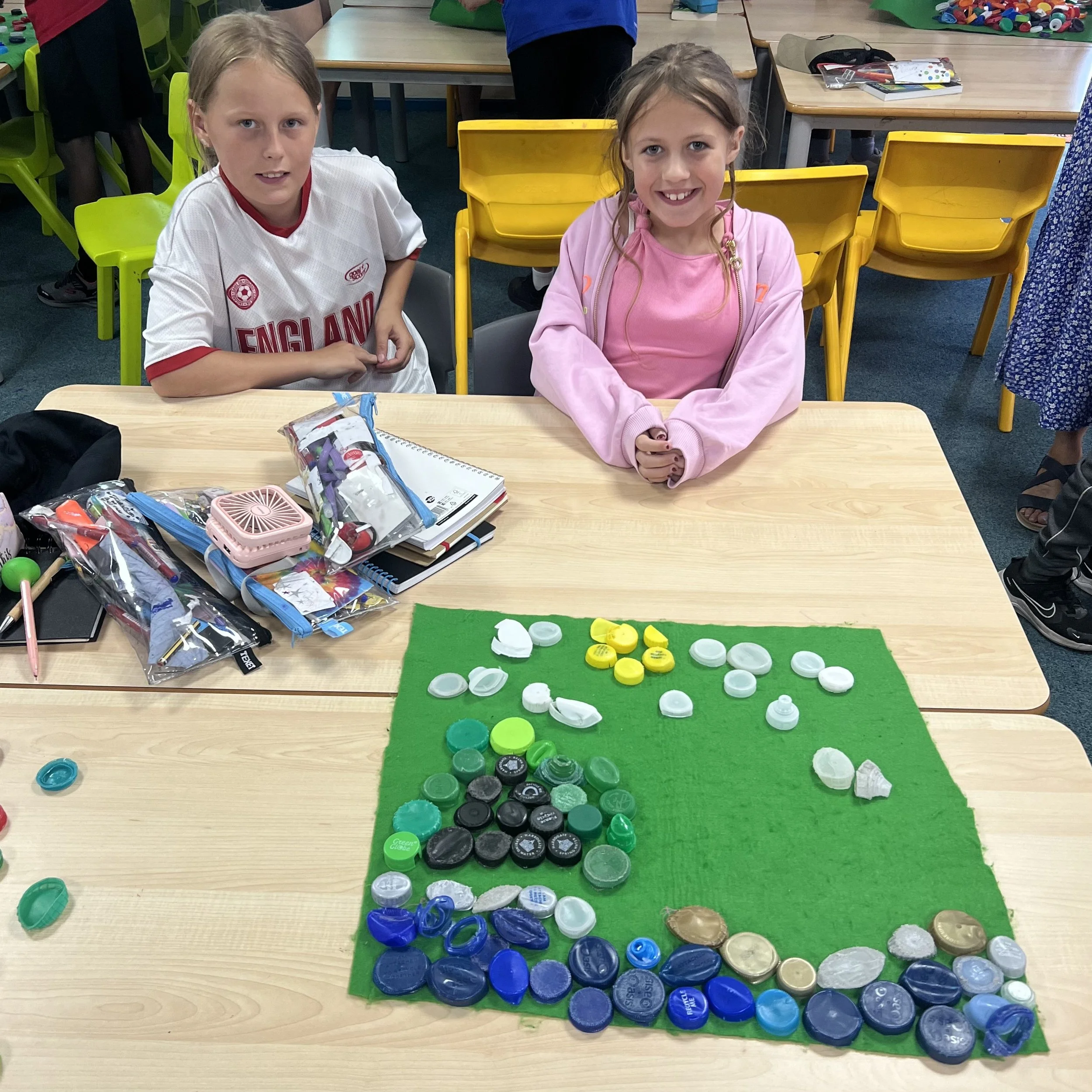 Pupils at Saxon Way Primary School