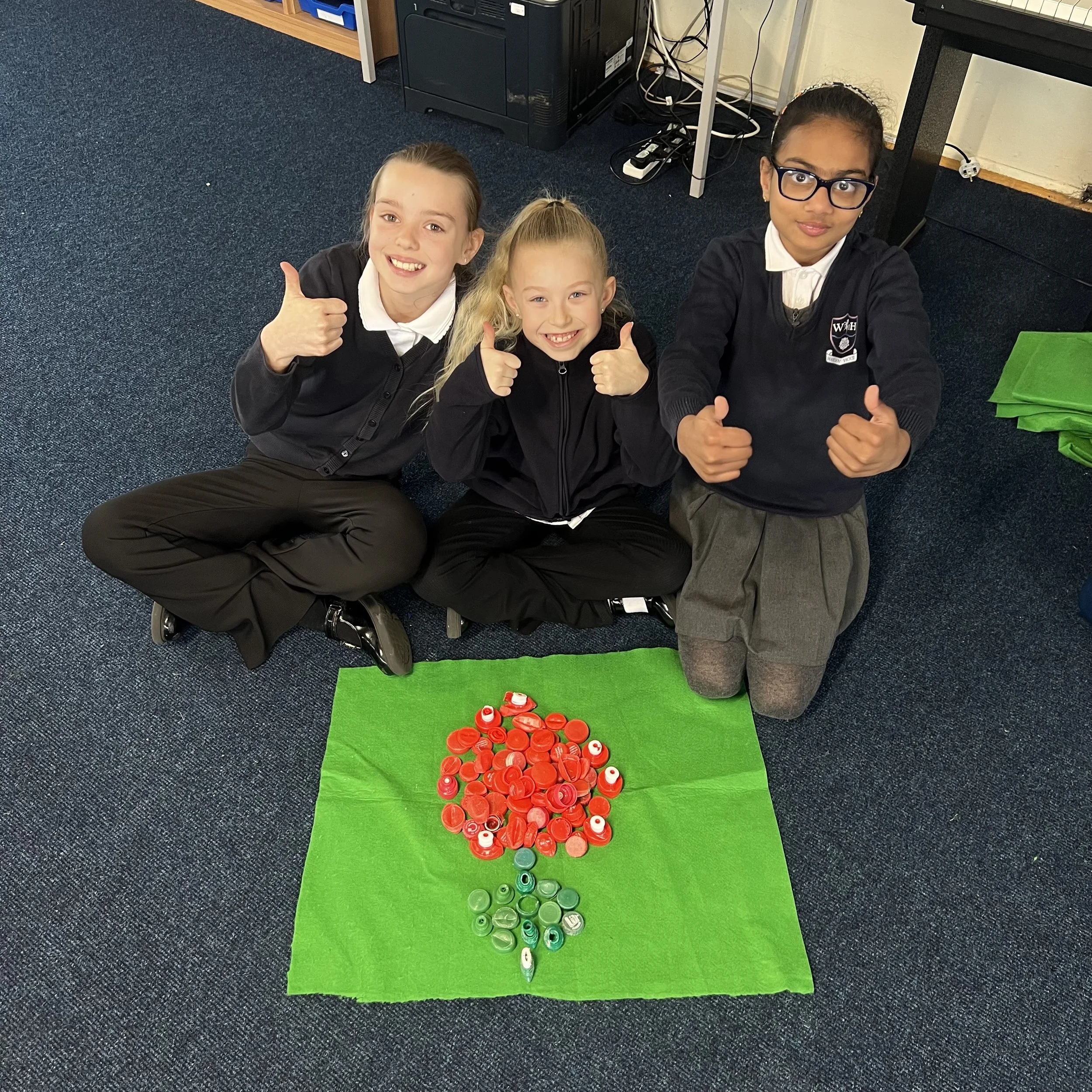 Pupils at Warden House Primary School