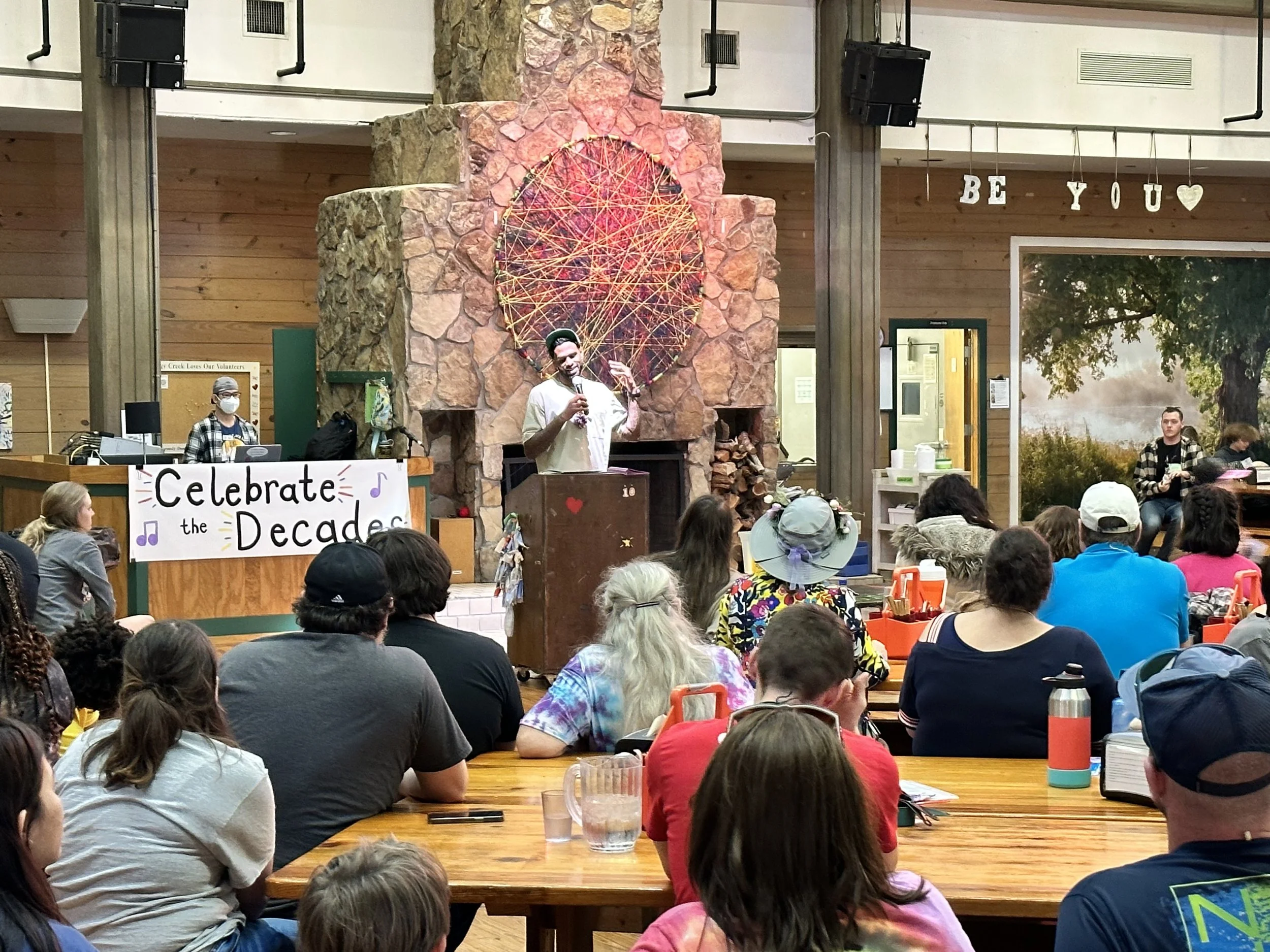 Former NBA Player Gary Forbes Visits Camp Boggy Creek