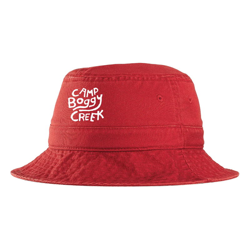 Red or Blue Bucket Hat — Camp Boggy Creek