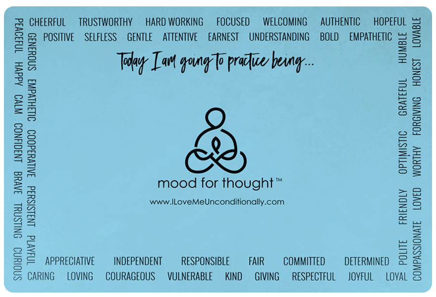 Breakfast Mat - Blue