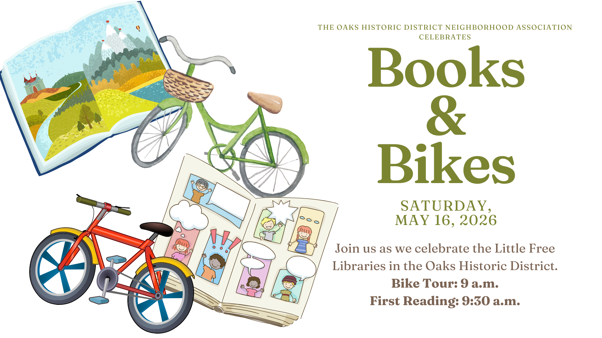 Books & Bikes