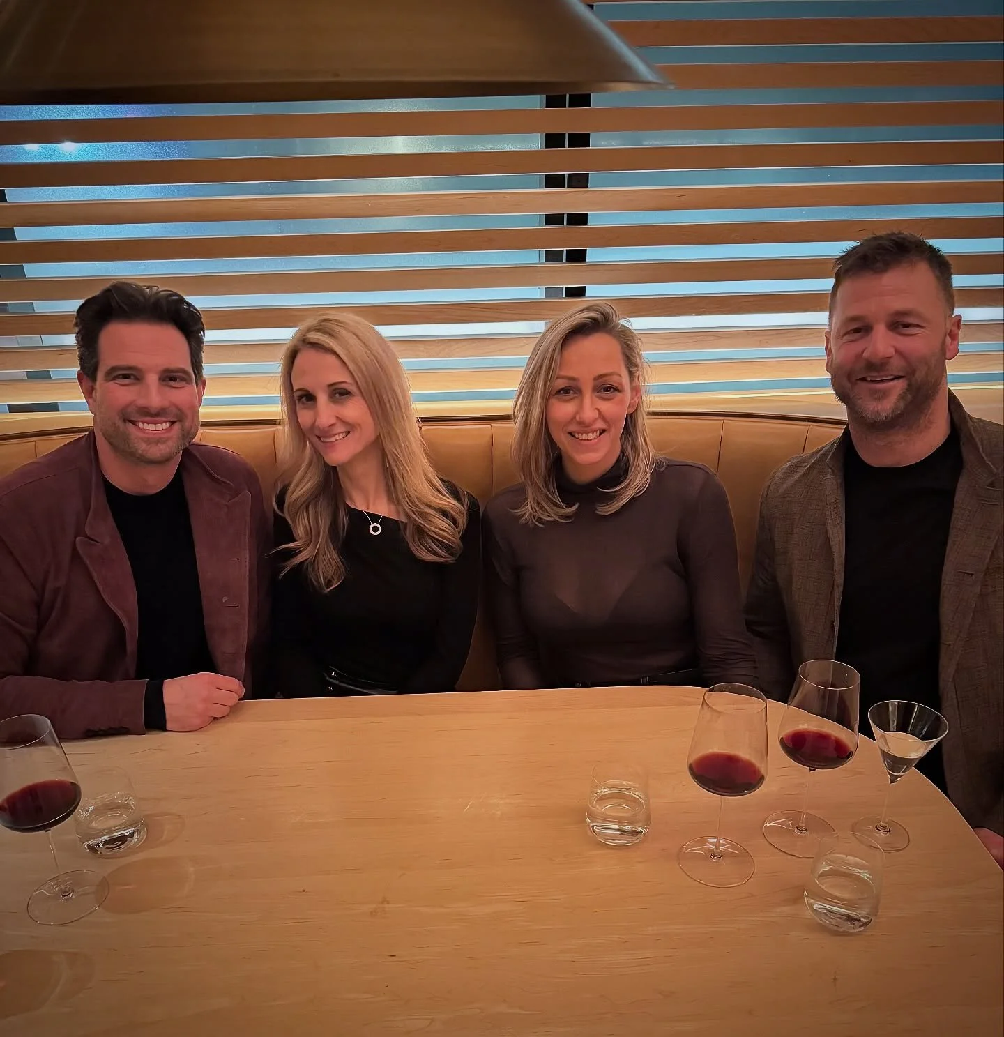 The best nights are filled with catch-ups that stretch for hours, hard belly laughs, big hugs, and that feeling of leaving inspired and deeply grateful. 

Loved last night with some of my favourite people 🤍

 @scott_mcgillivray @sabrimcgill @realdav