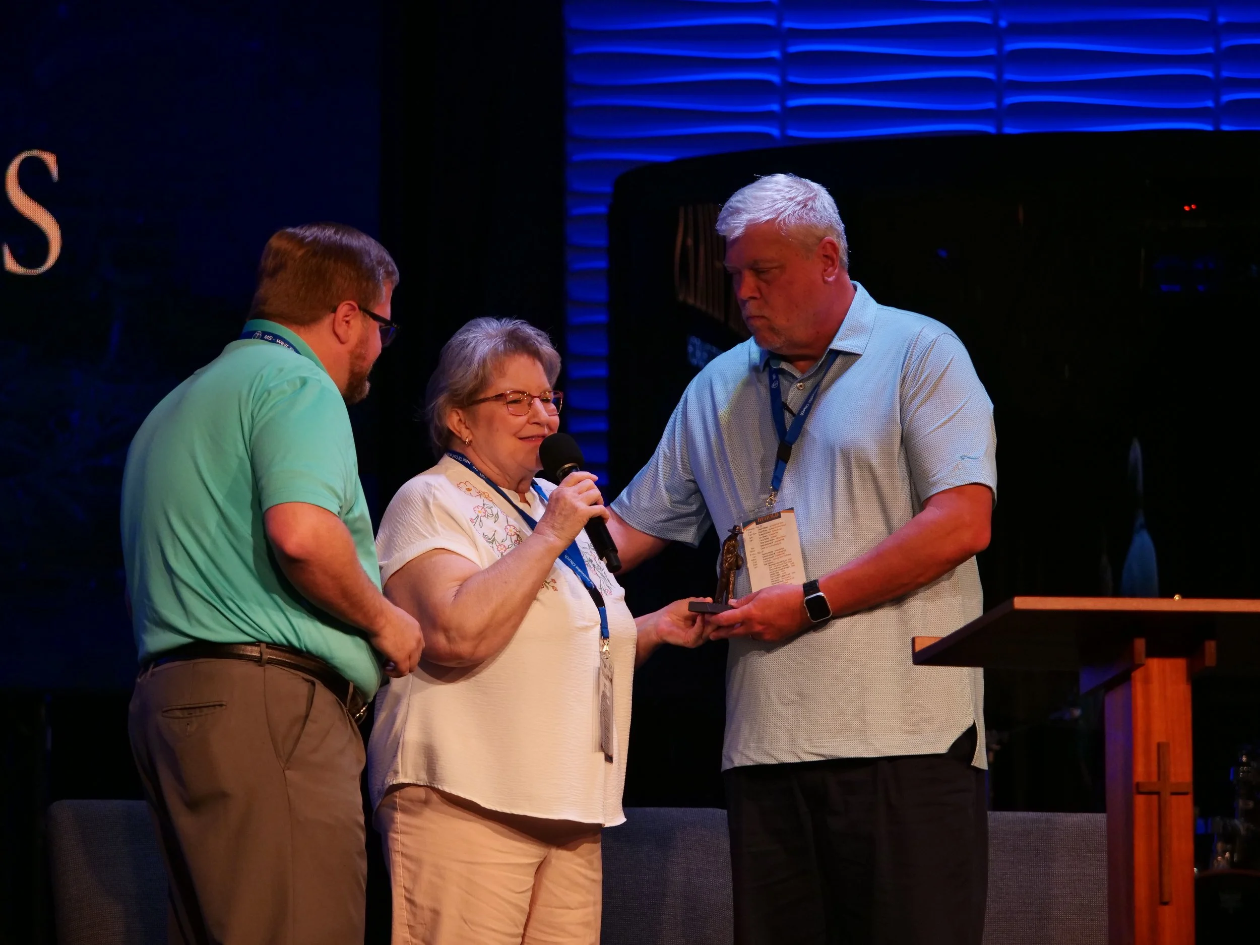 First Ever Cecil Williamson Evangelism Award Presented at Annual Conference 2026