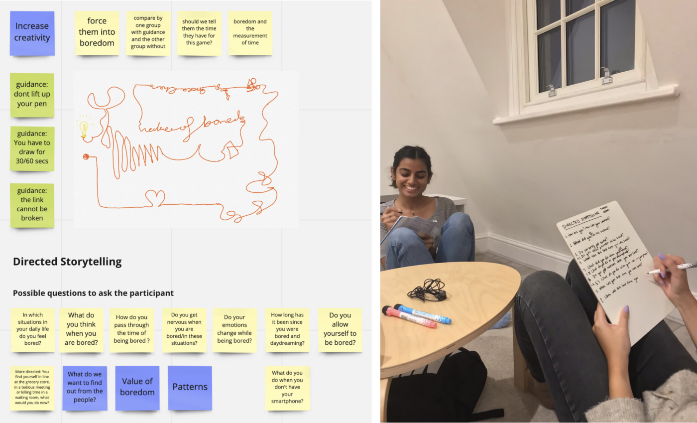 Brainstorming the value of boredom