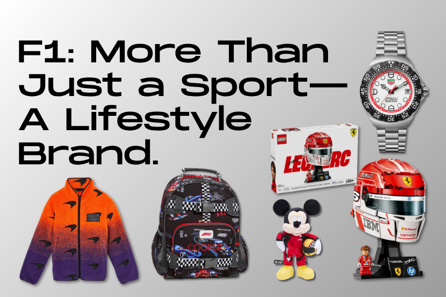 F1: More Than Just a Sport—A Lifestyle Brand.