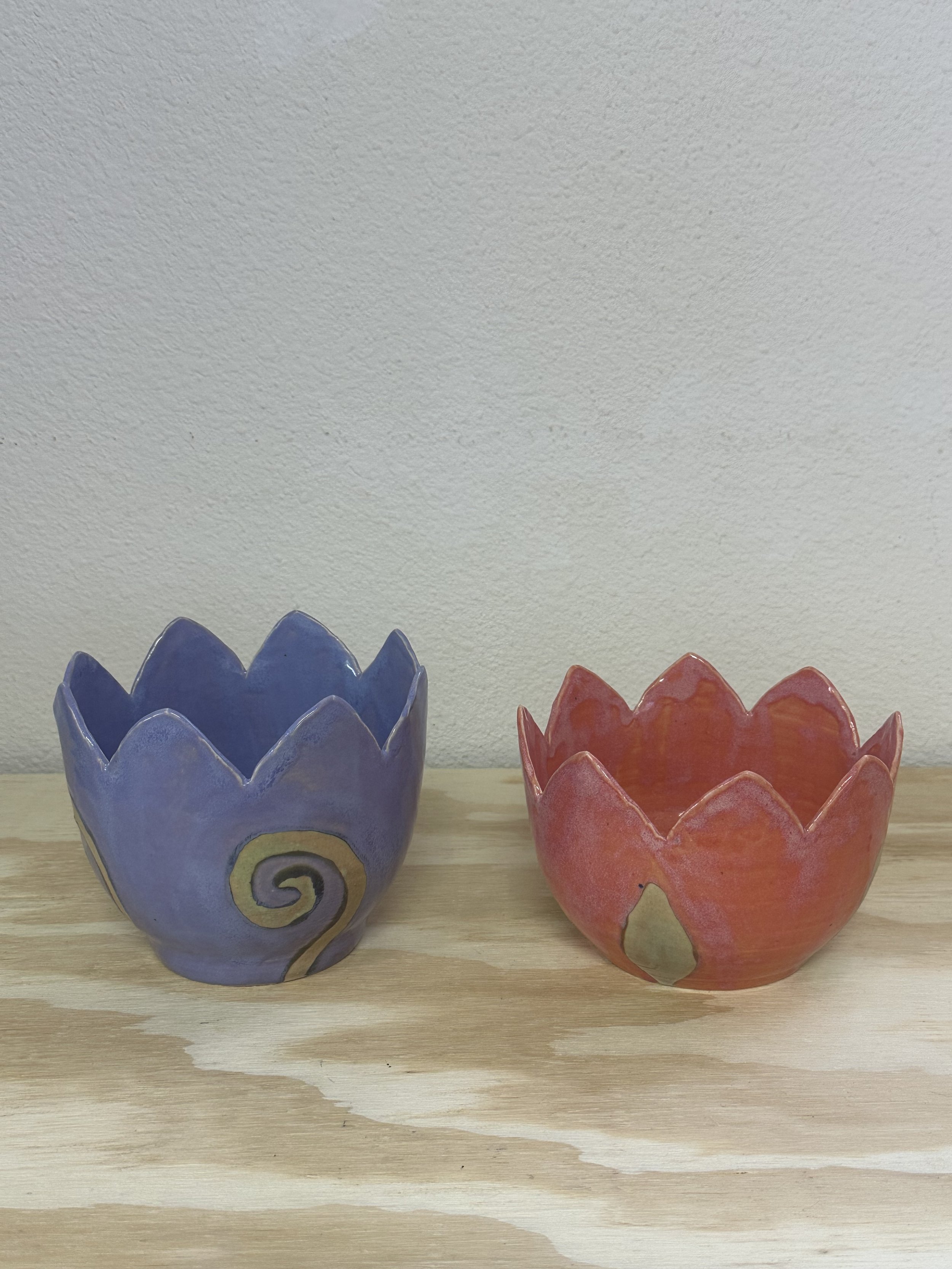 tulip bowls