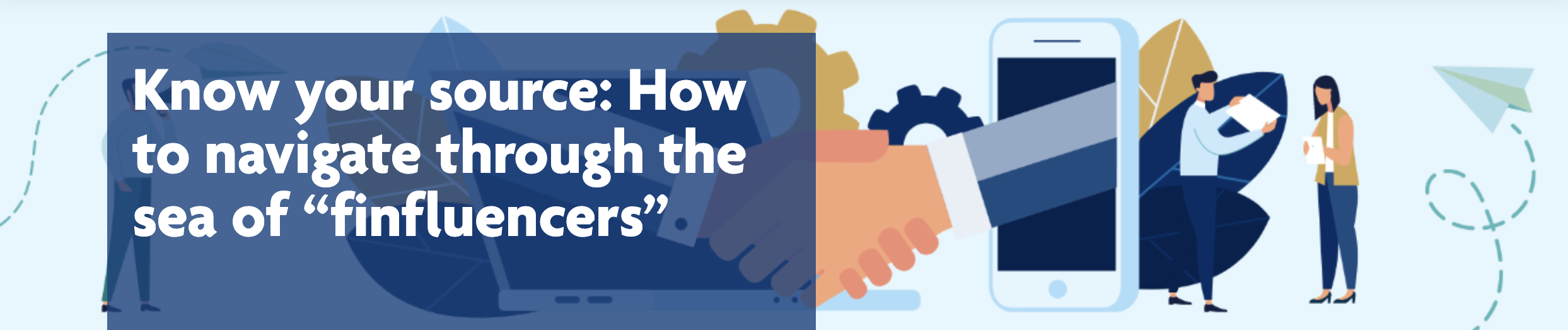 Know your source: How to navigate through the sea of "finfluencers" 