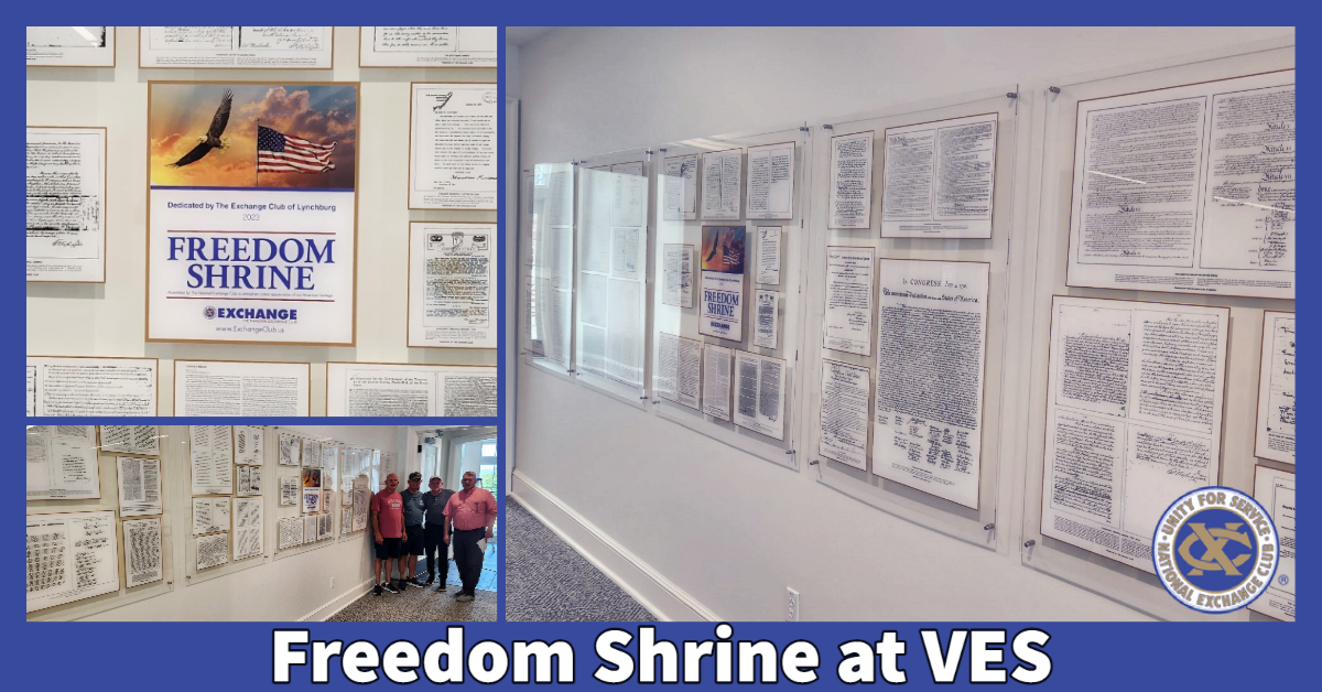 Freedom Shrine at VES