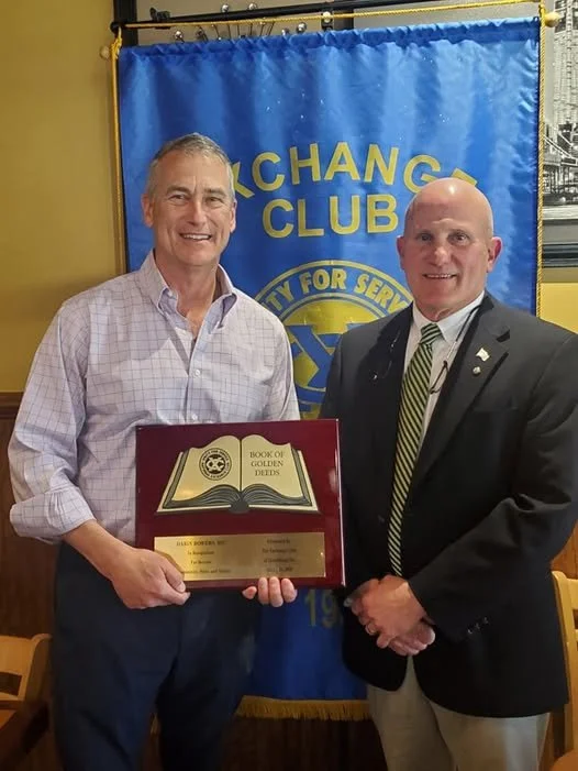 Book of Golden Deeds Award                    Dr. Darin Bowers