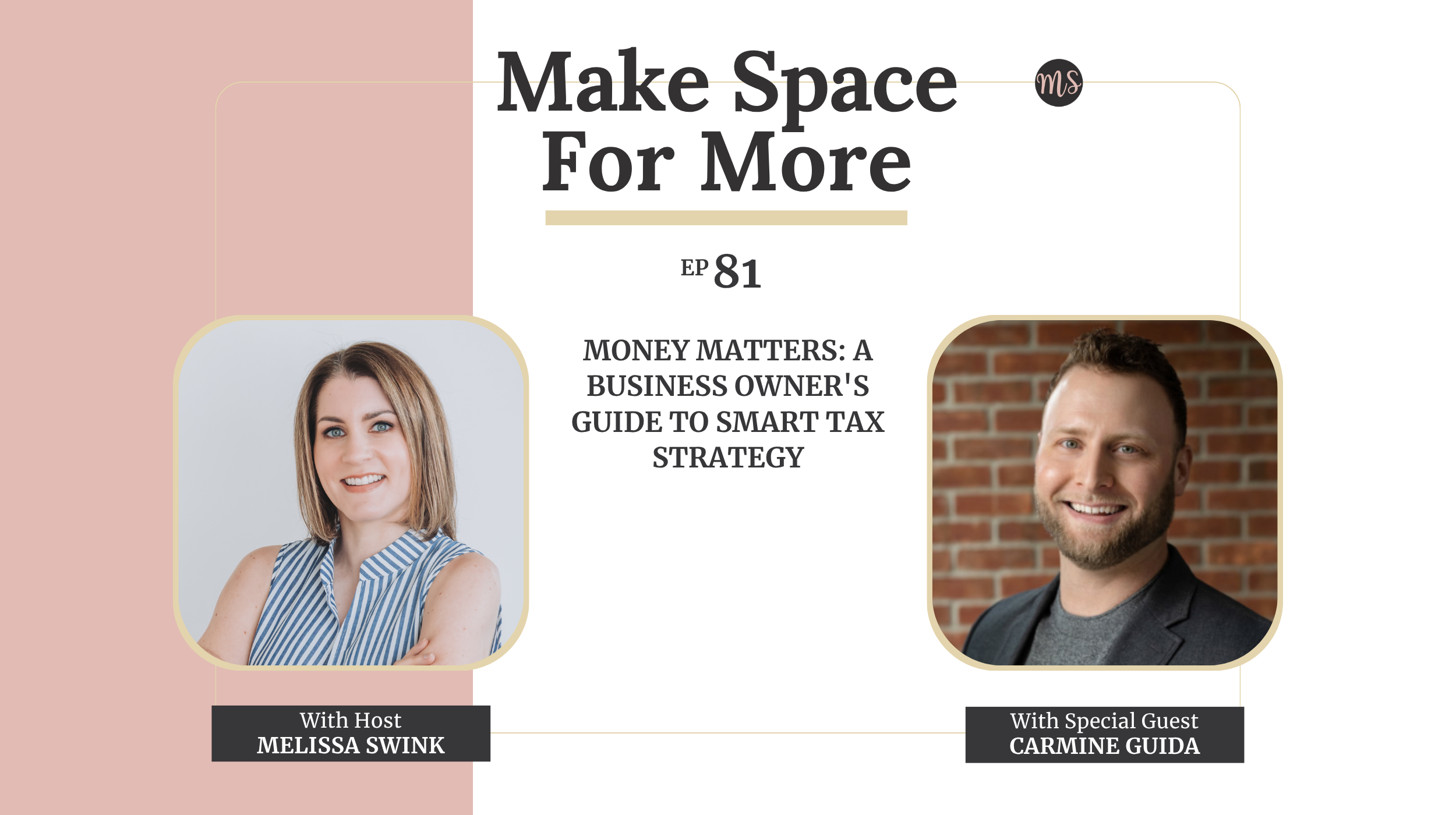 Money Matters: A Business Owner's Guide to Smart Tax Strategy