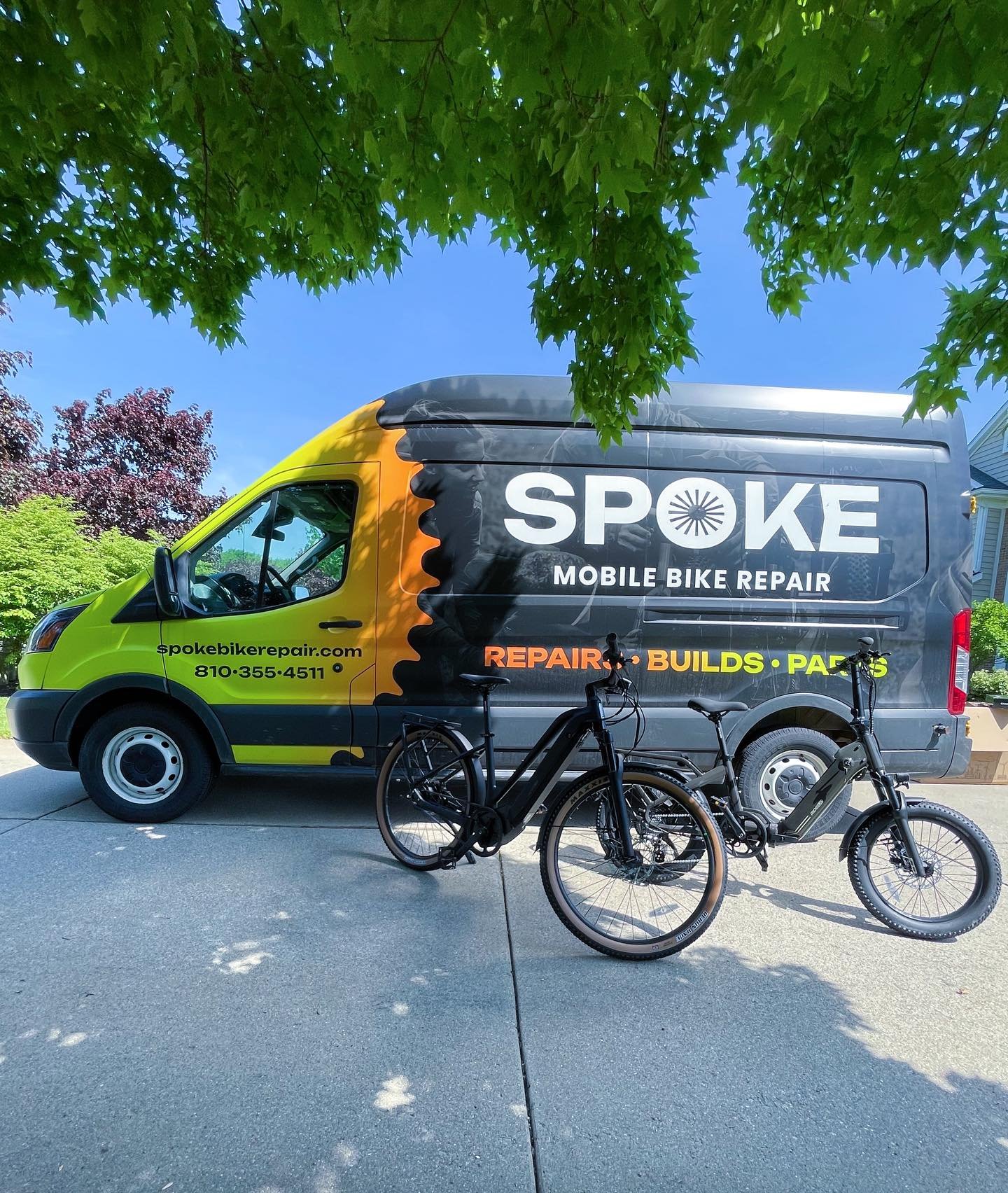 New e-bike assemblies for @ride_1up. Check &lsquo;em out, these bikes are rad!

#spokebikerepair #mobilebikeshop #ebike #commercetownship #ride1up #ridebikeshavefunfeelgood