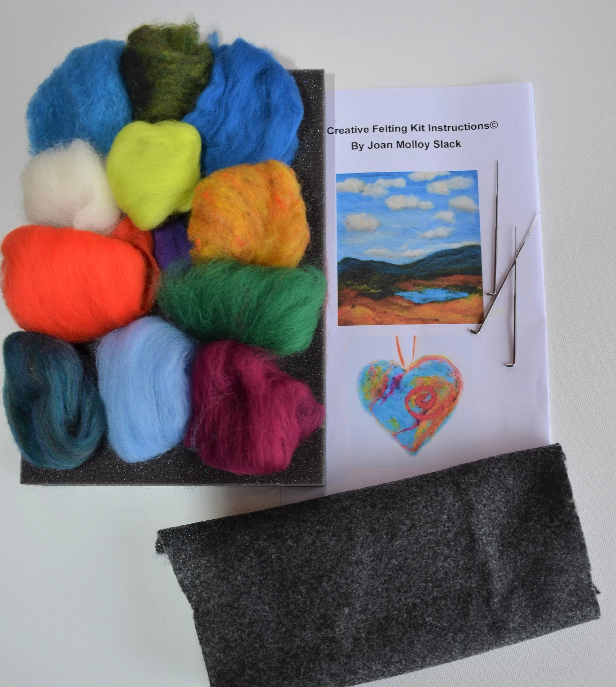 Beginner Needle Felting Kit — Joan Molloy Slack, Artist, Teacher, Tour