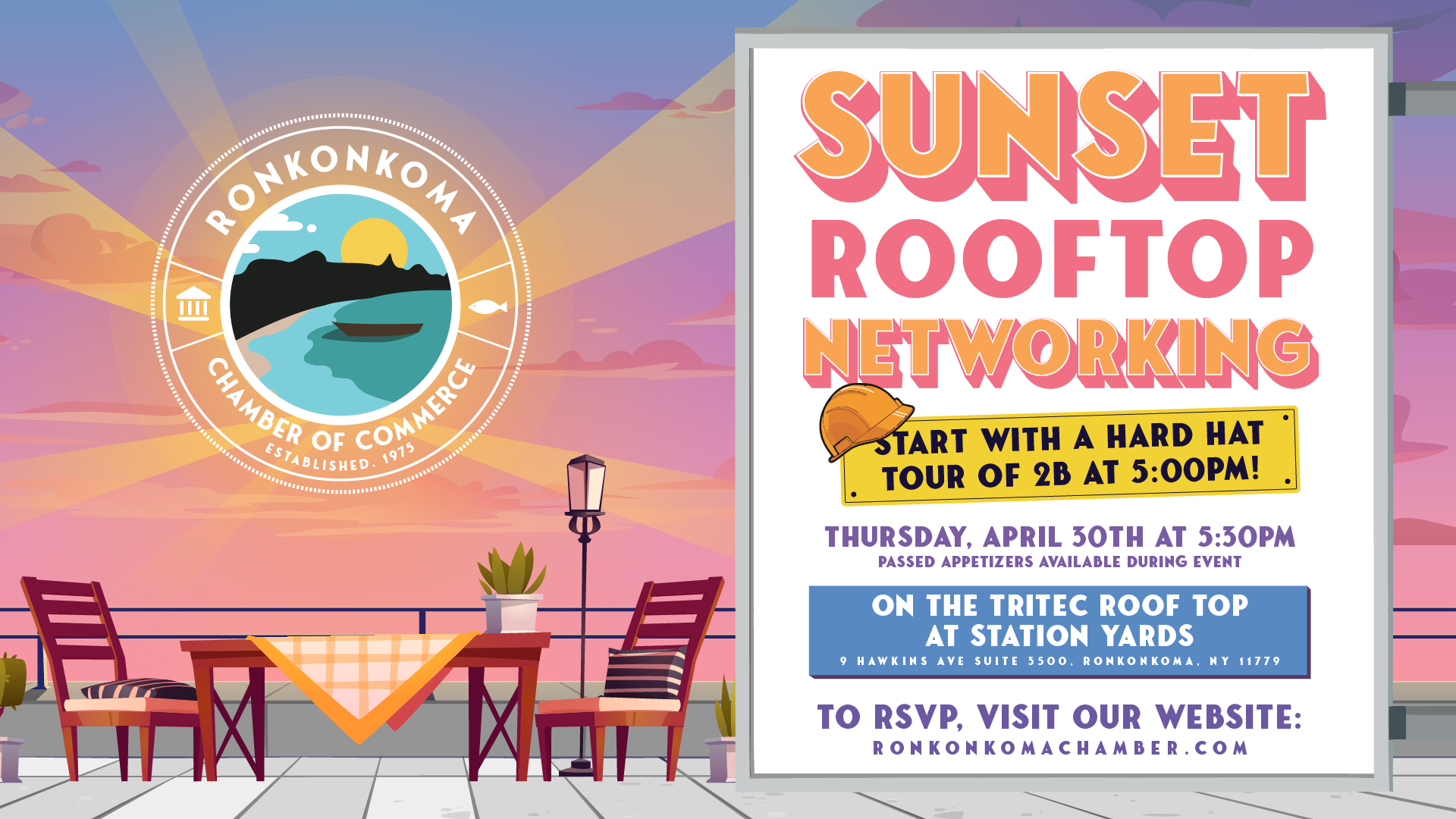 Sunset Rooftop Networking