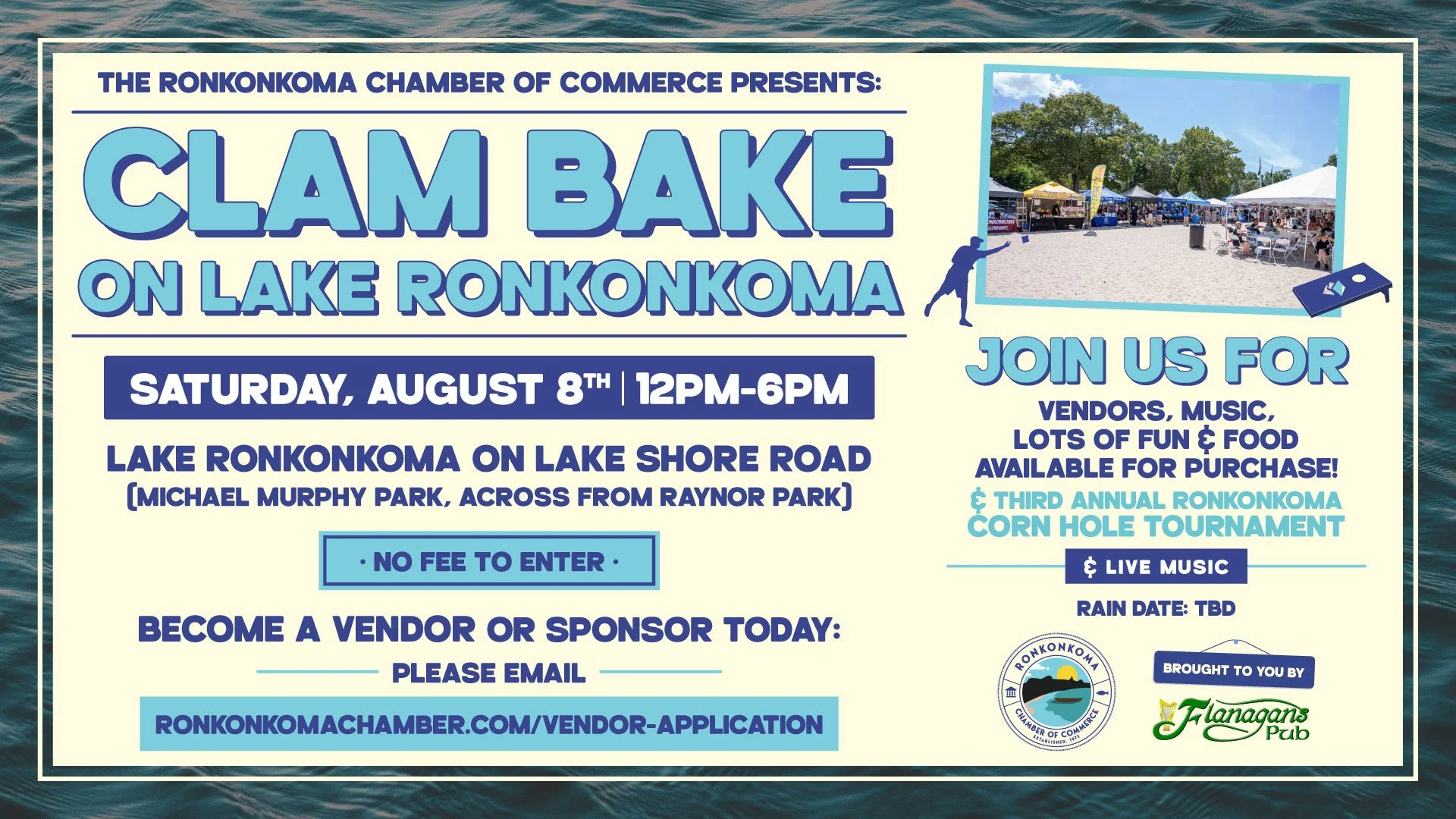 Annual Clam Bake on the Lake